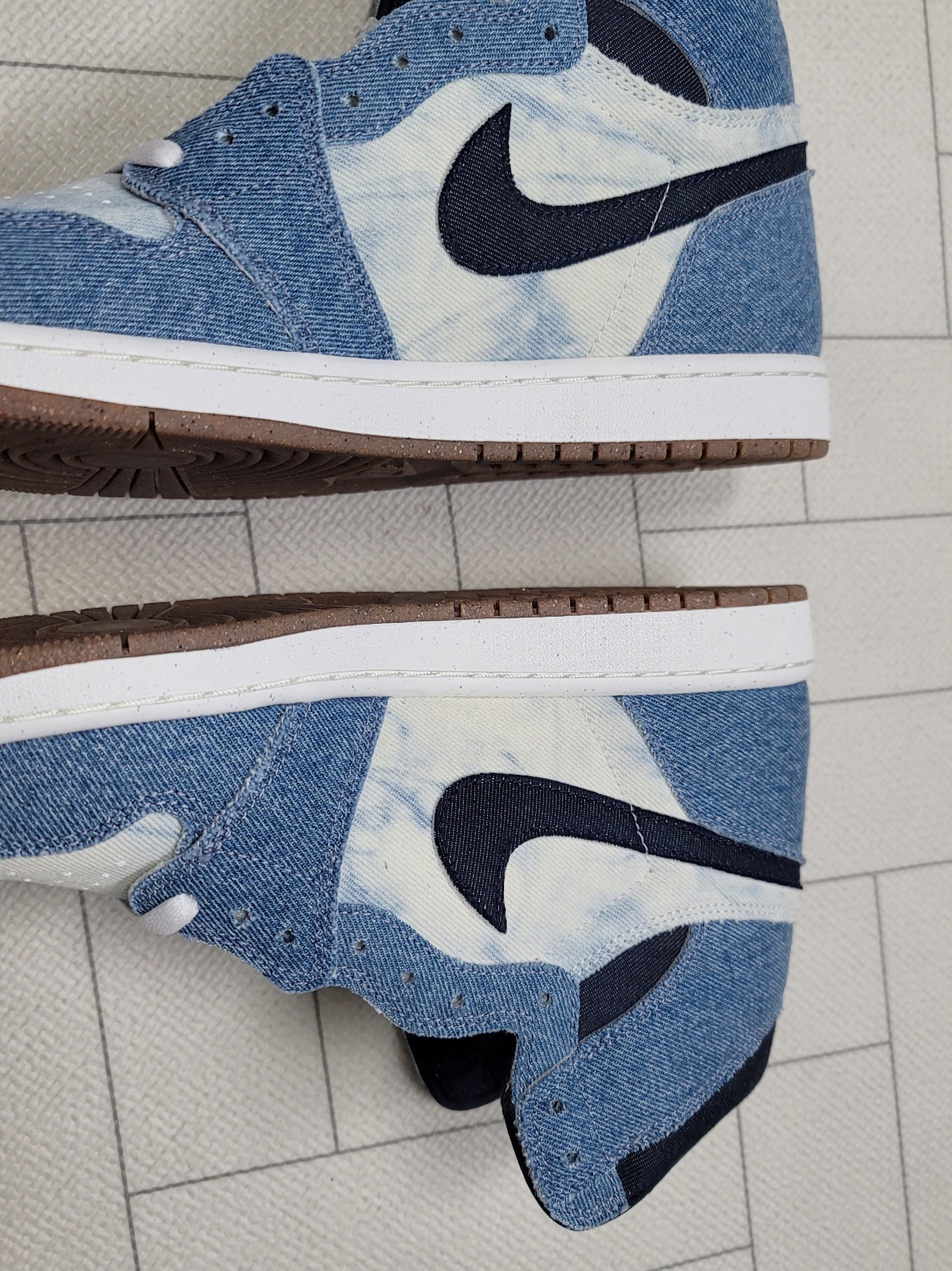 Jordan 1 Retro High OG Denim 착용 스타일 - 2