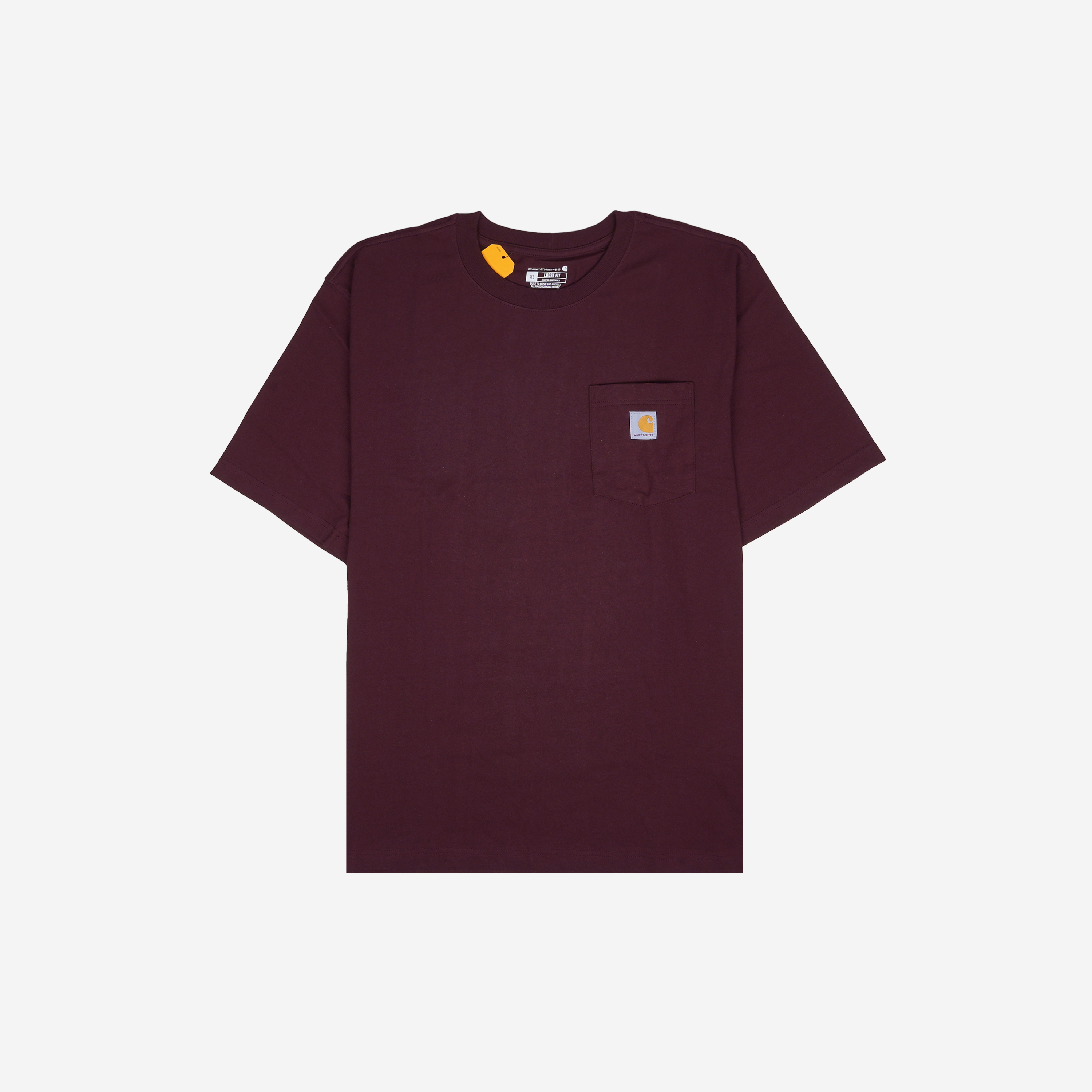 Carhartt Loose Fit Heavyweight Regular Short Sleeve Pocket T-Shirt Port