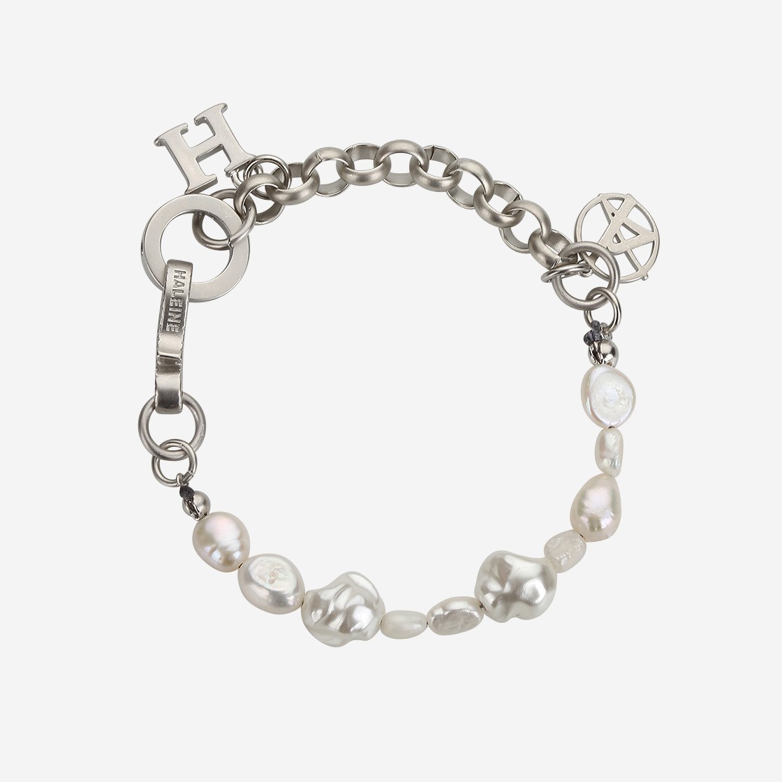 [KREAM 단독] Haleine Pearl Metal Mix Bracelet (VA217) 상세 이미지 1