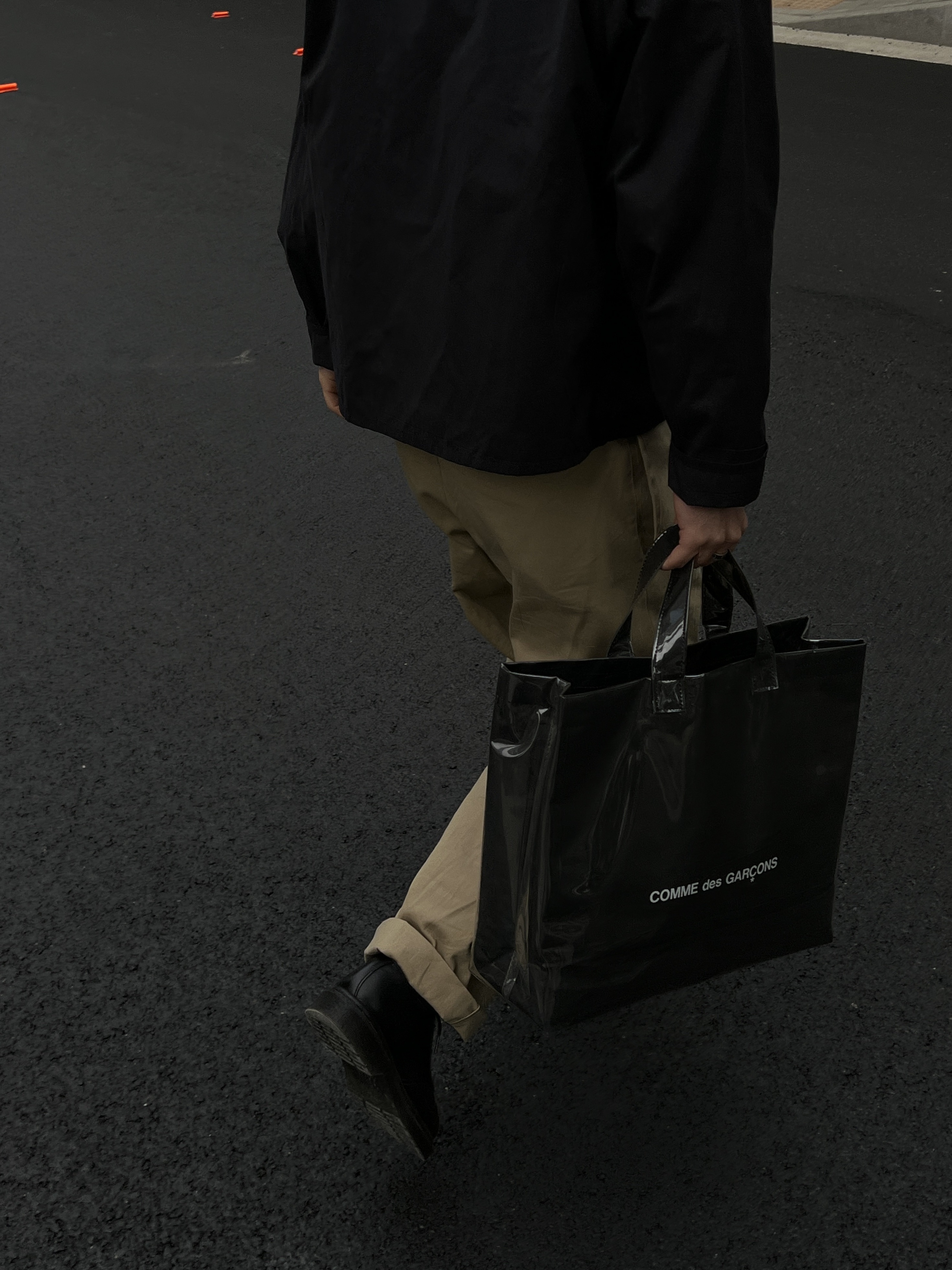 Dr. Martens 1461 Mono Black 착용 스타일 - 2