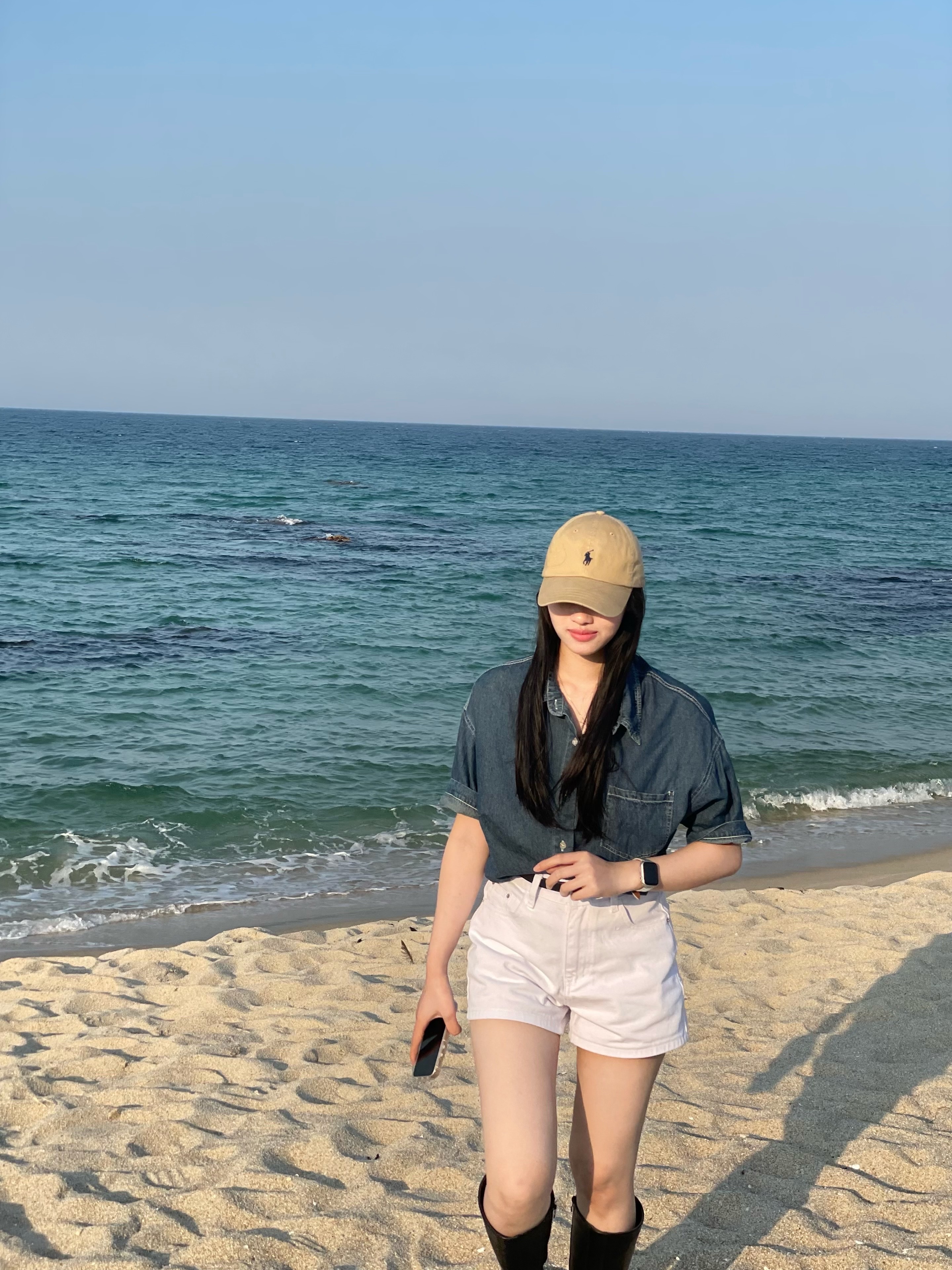 [30%적립] Polo Ralph Lauren Cotton Chino Ball Cap Cafe Tan 착용 스타일 - 1