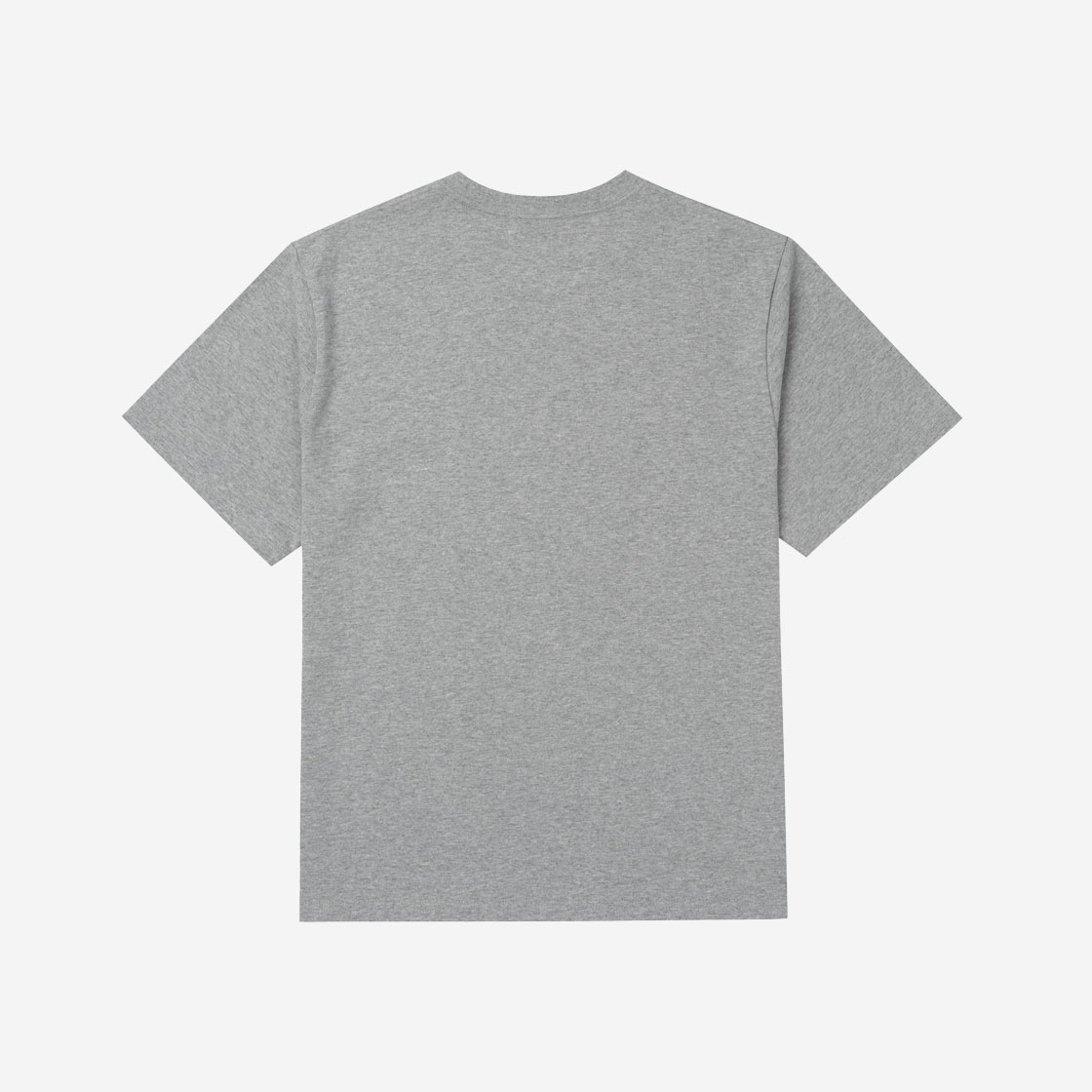 코이세이오 미니 로고 레귤러 티셔츠 멜란지 그레이(Coyseio Mini Logo Regular T-Shirt Melange Grey) - 2