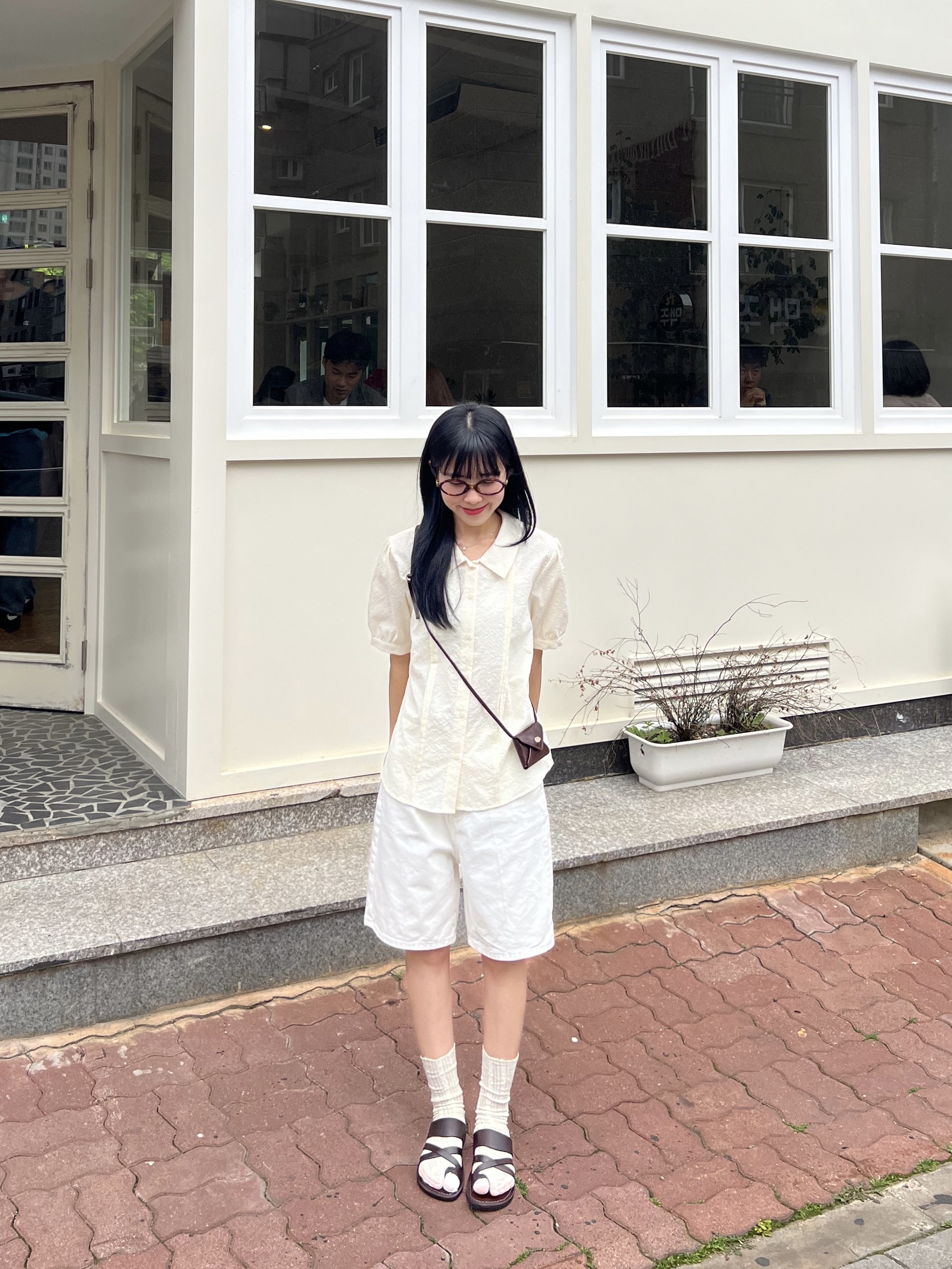 Jerusalem Sandals No.8 The Good Shepherd Brown 착용 스타일 - 5