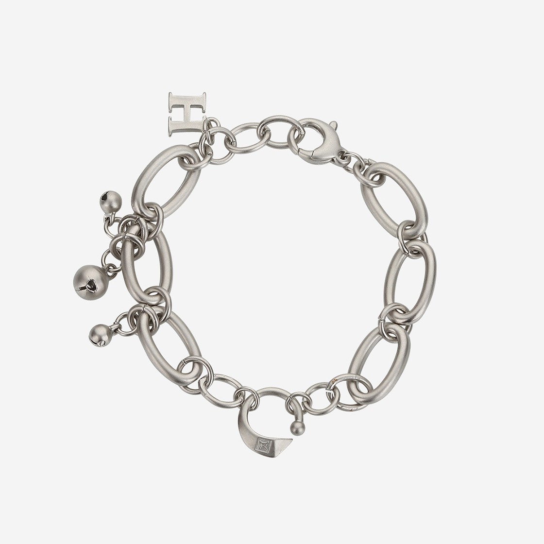 Haleine Metal Bell Charm Bracelet (VA216) 상세 이미지 1