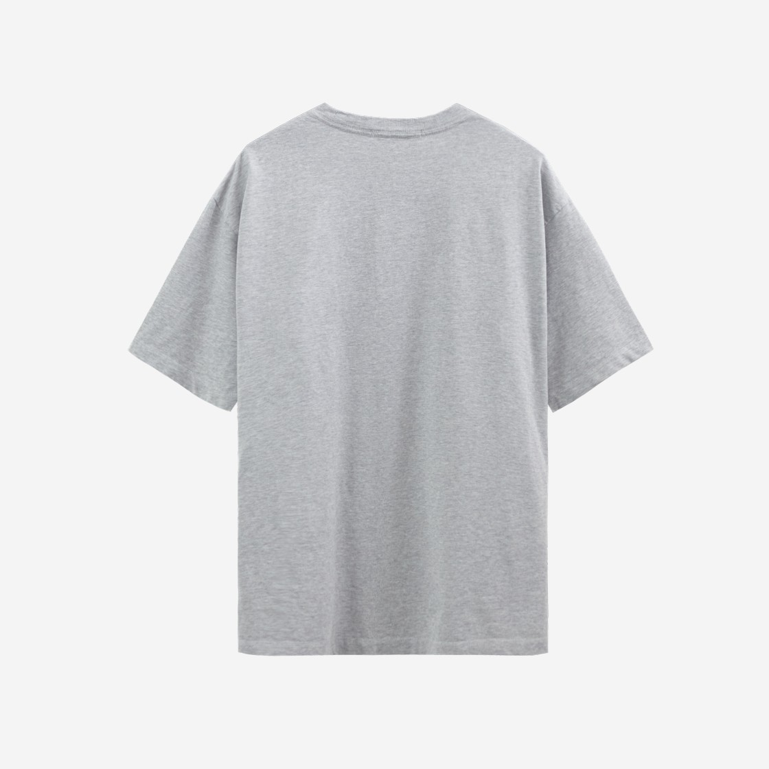 Polyteru Human Index Human Regular 1/2 T-Shirt Melange Gray - 24SS 상세 이미지 2