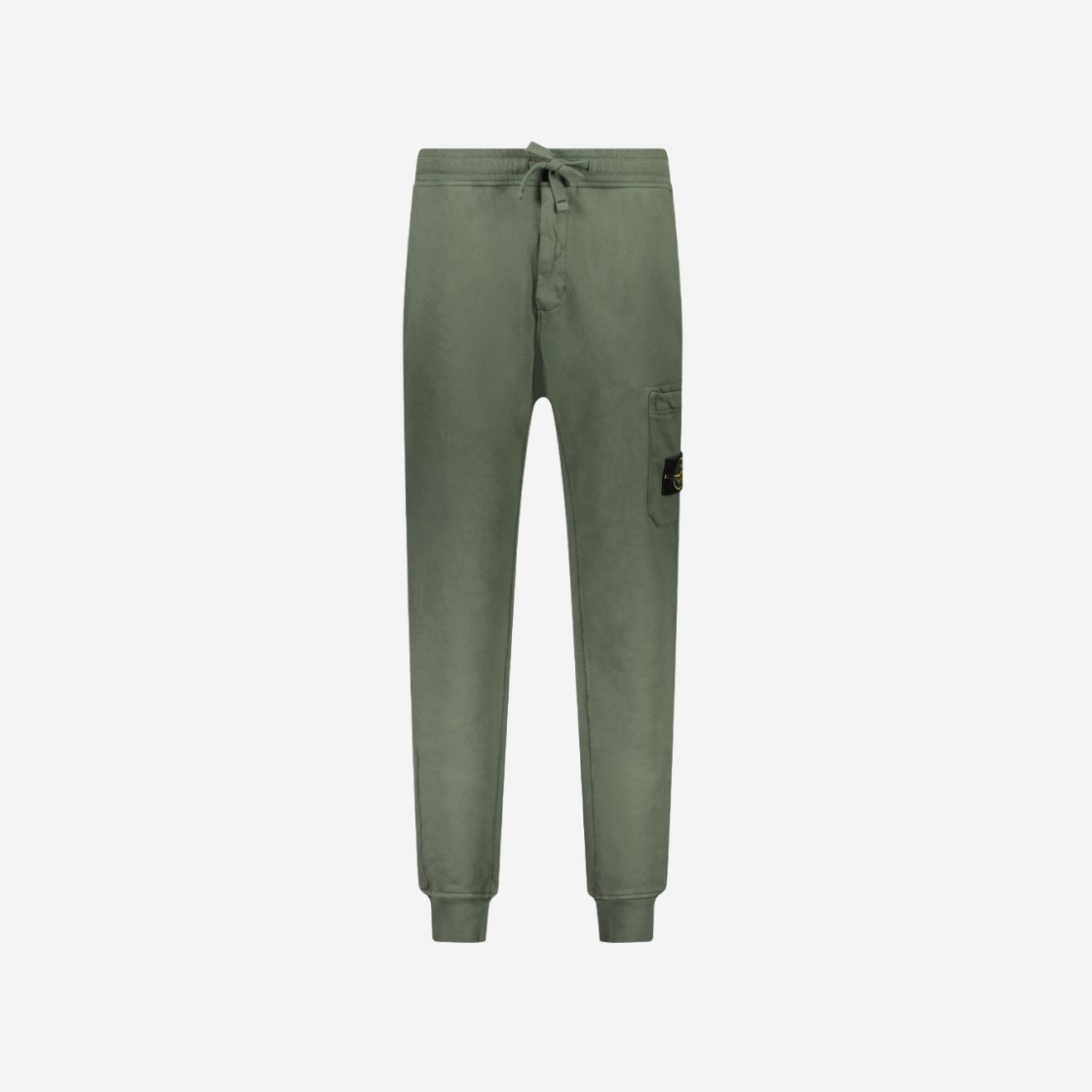 Stone Island 64551 Cotton Fleece Cargo Pants Musk Green - 24SS 상세 이미지 1