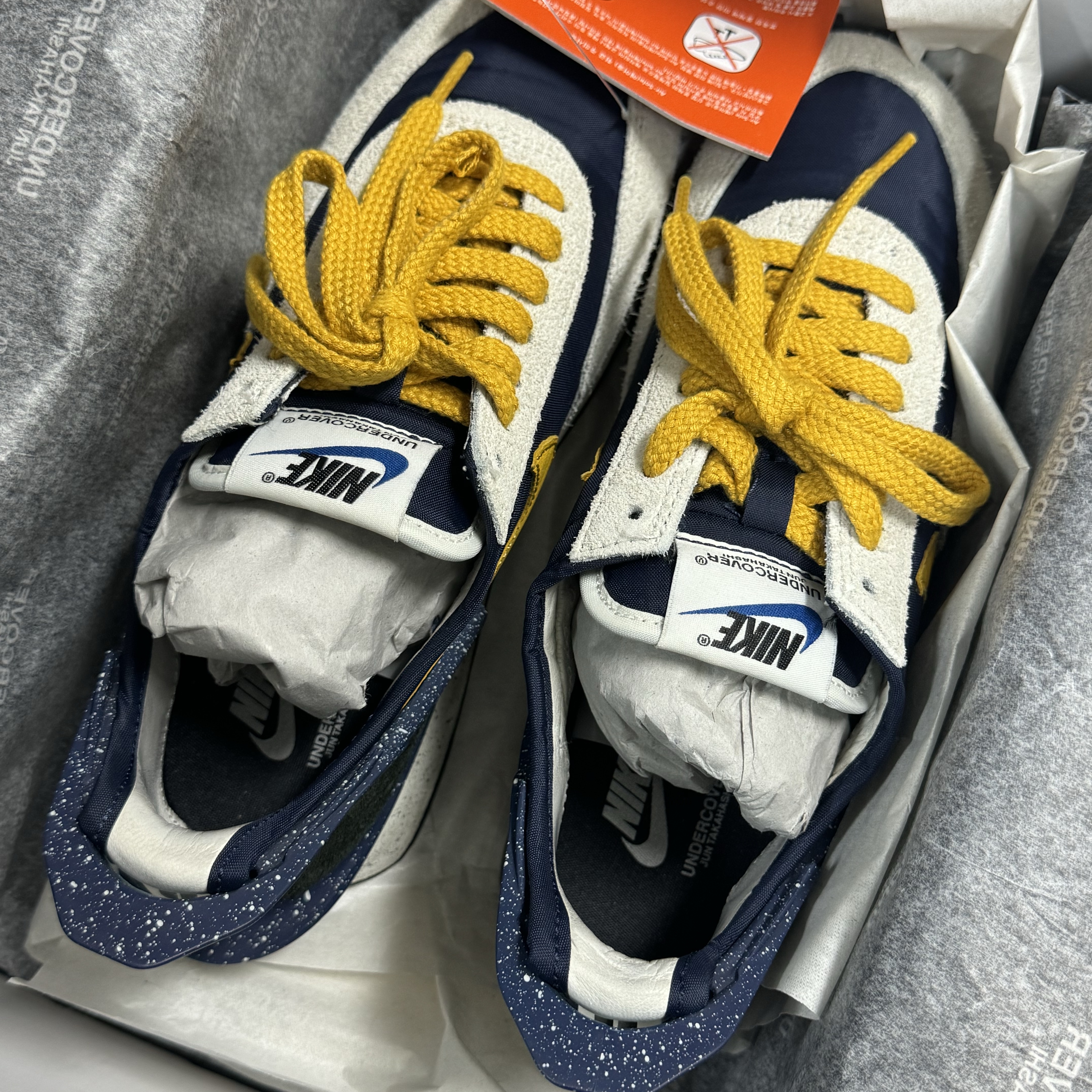 (W) Nike x Undercover Daybreak Obsidian 착용 스타일