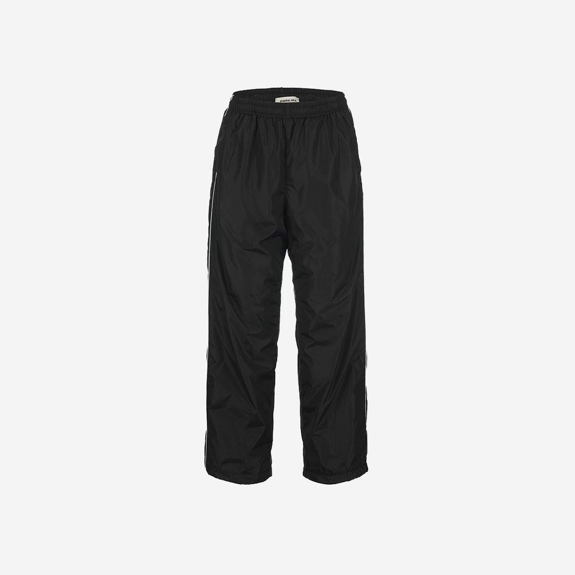 General Idea Unisex Piping Track Pants Black 상세 이미지 1