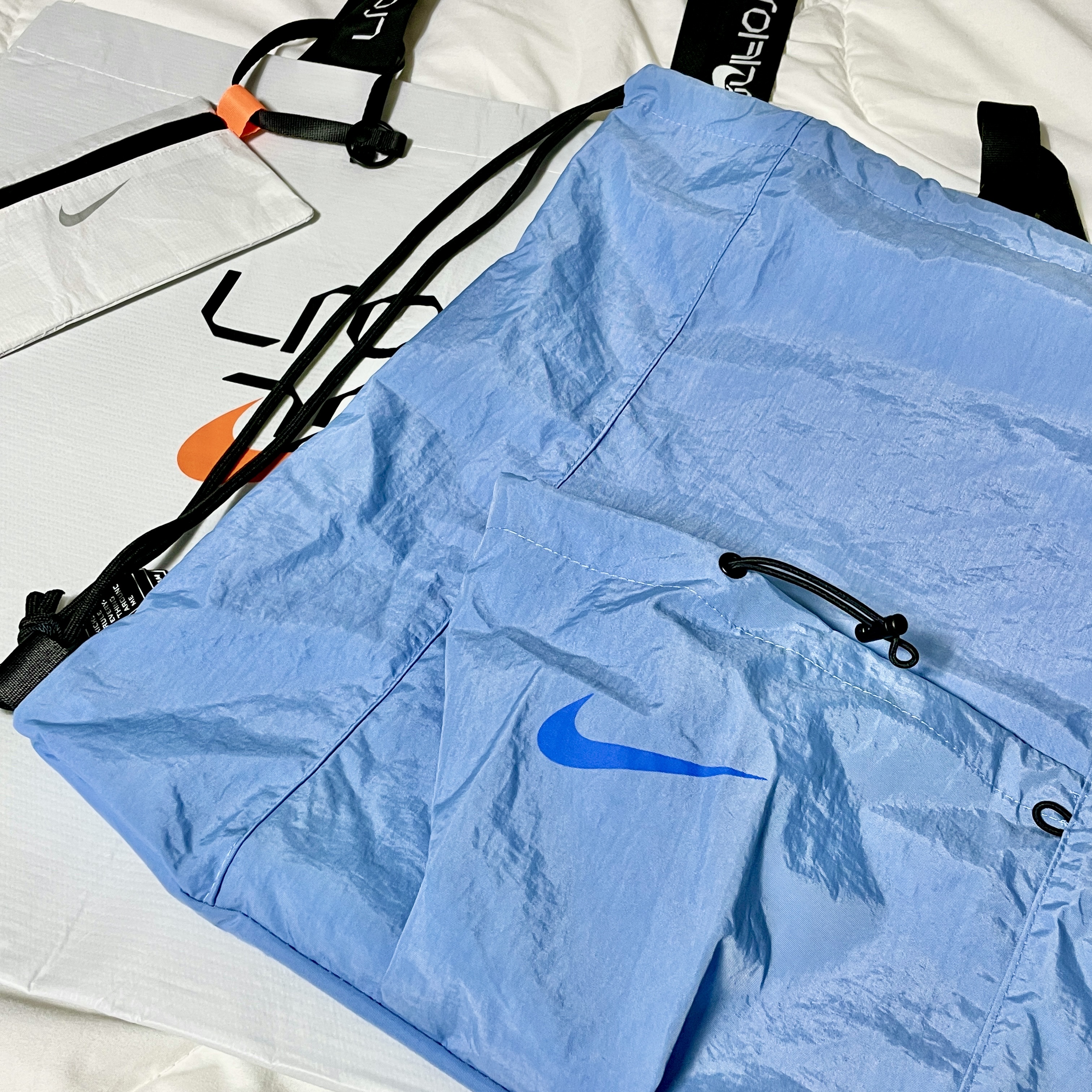 Nike Nike Gangnam Opening Anniversary Gymsack, Nike Nike Gangnam Opening Anniversary Reusable Bag 착용 스타일 - 2