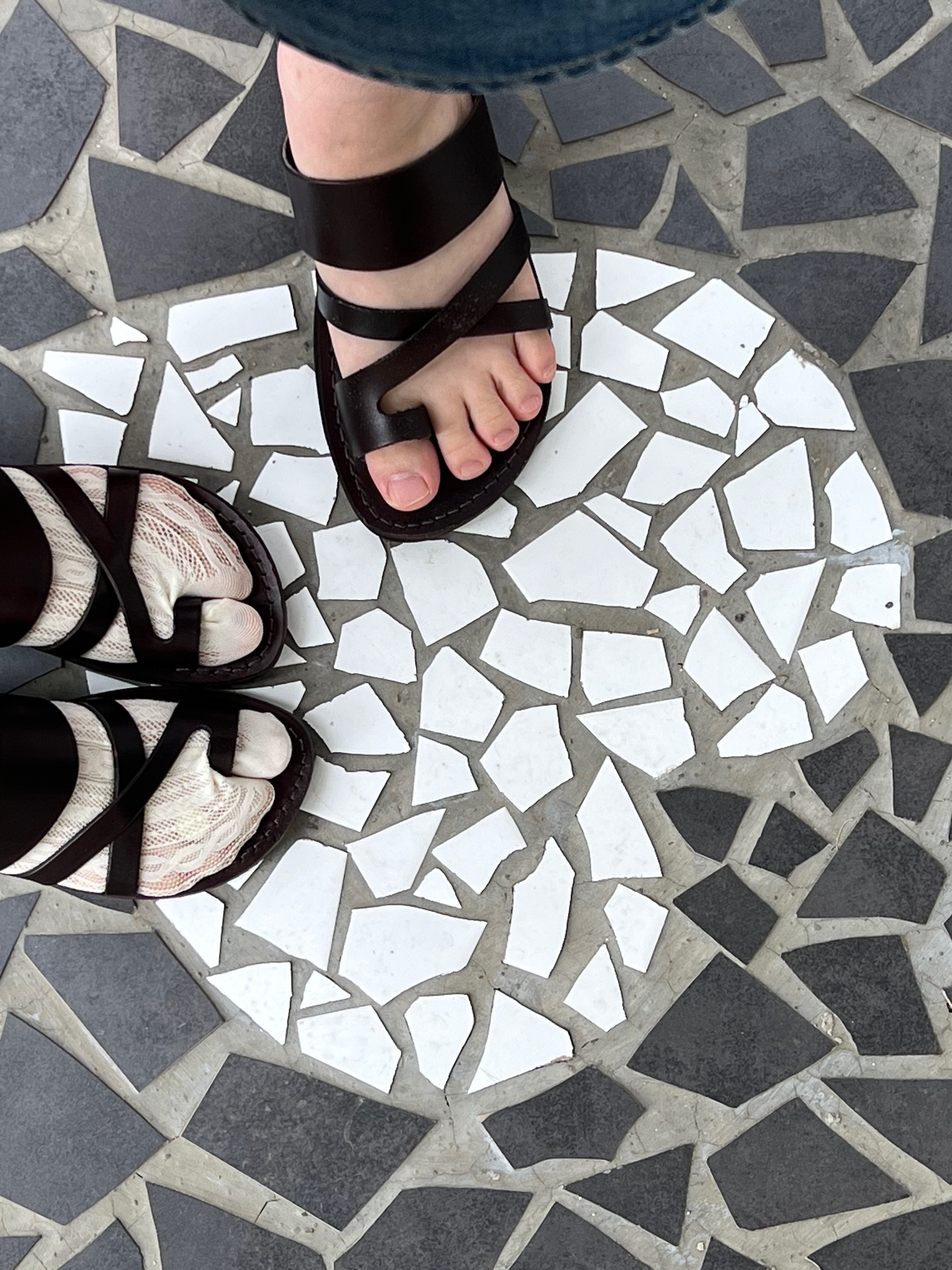 Jerusalem Sandals No.8 The Good Shepherd Brown 착용 스타일 - 6