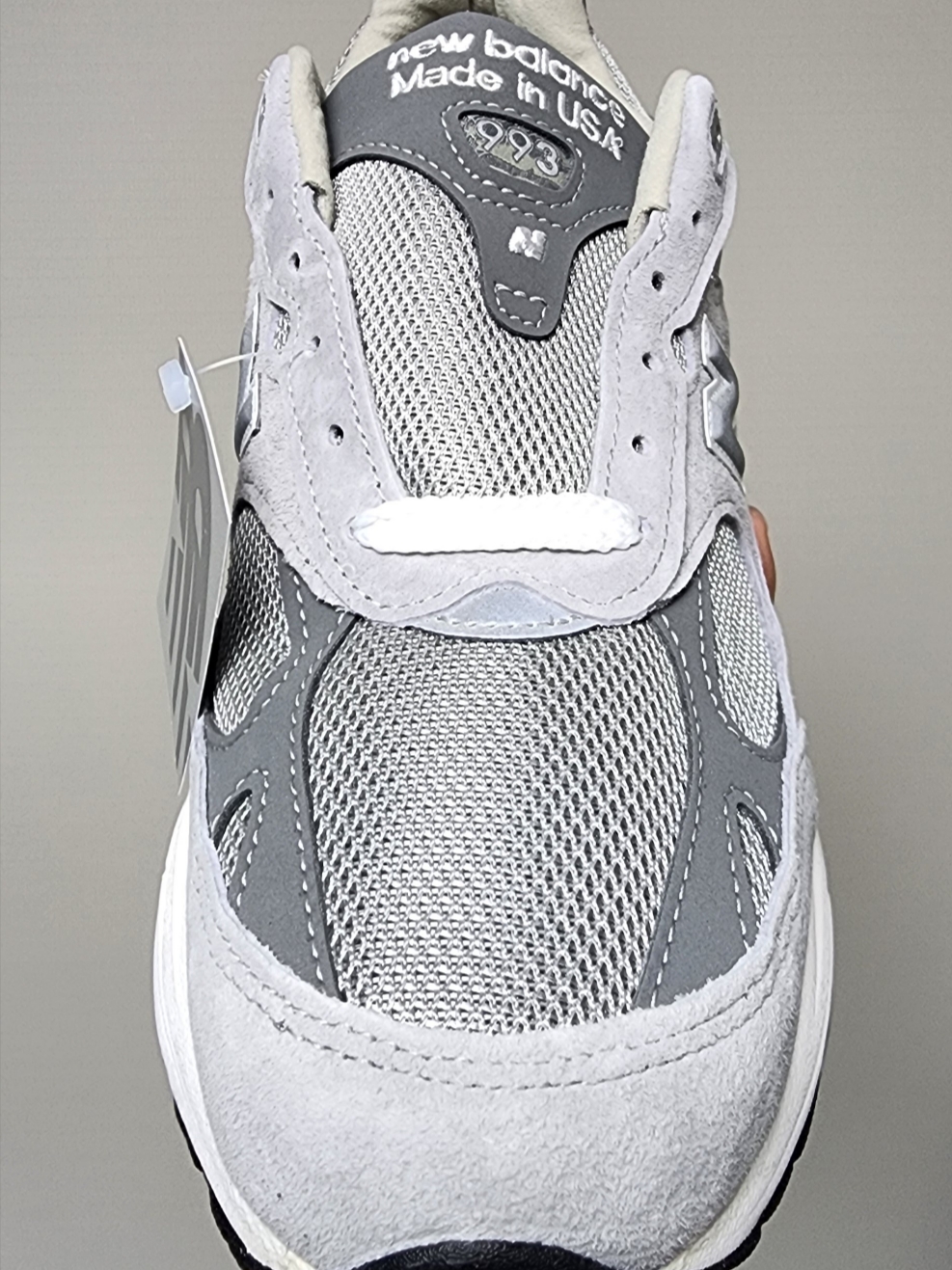 New Balance 993 Made in USA Grey - D Standard 착용 스타일