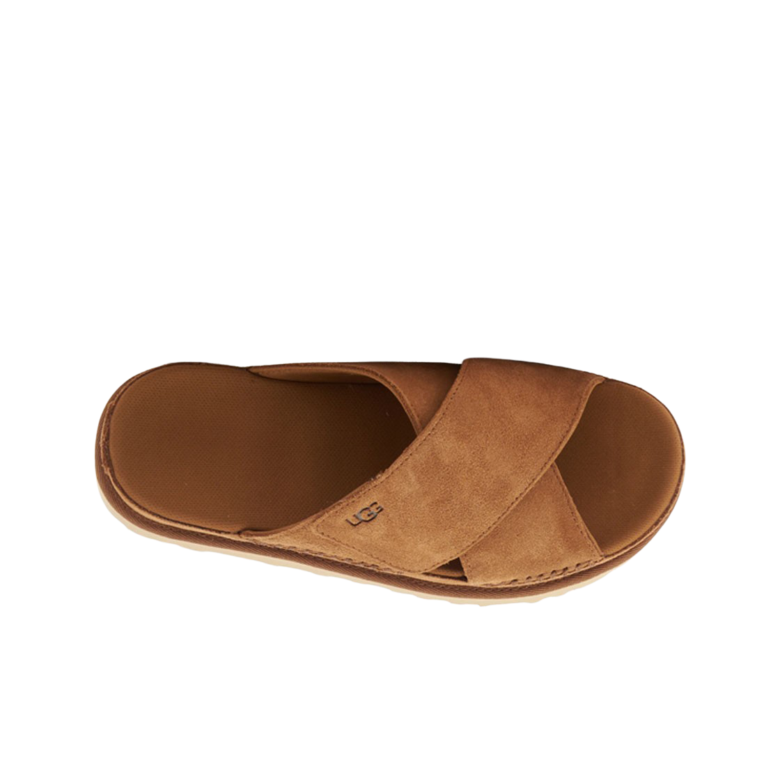 (W) UGG Goldenstar Cross Slide Chestnut 상세 이미지 2