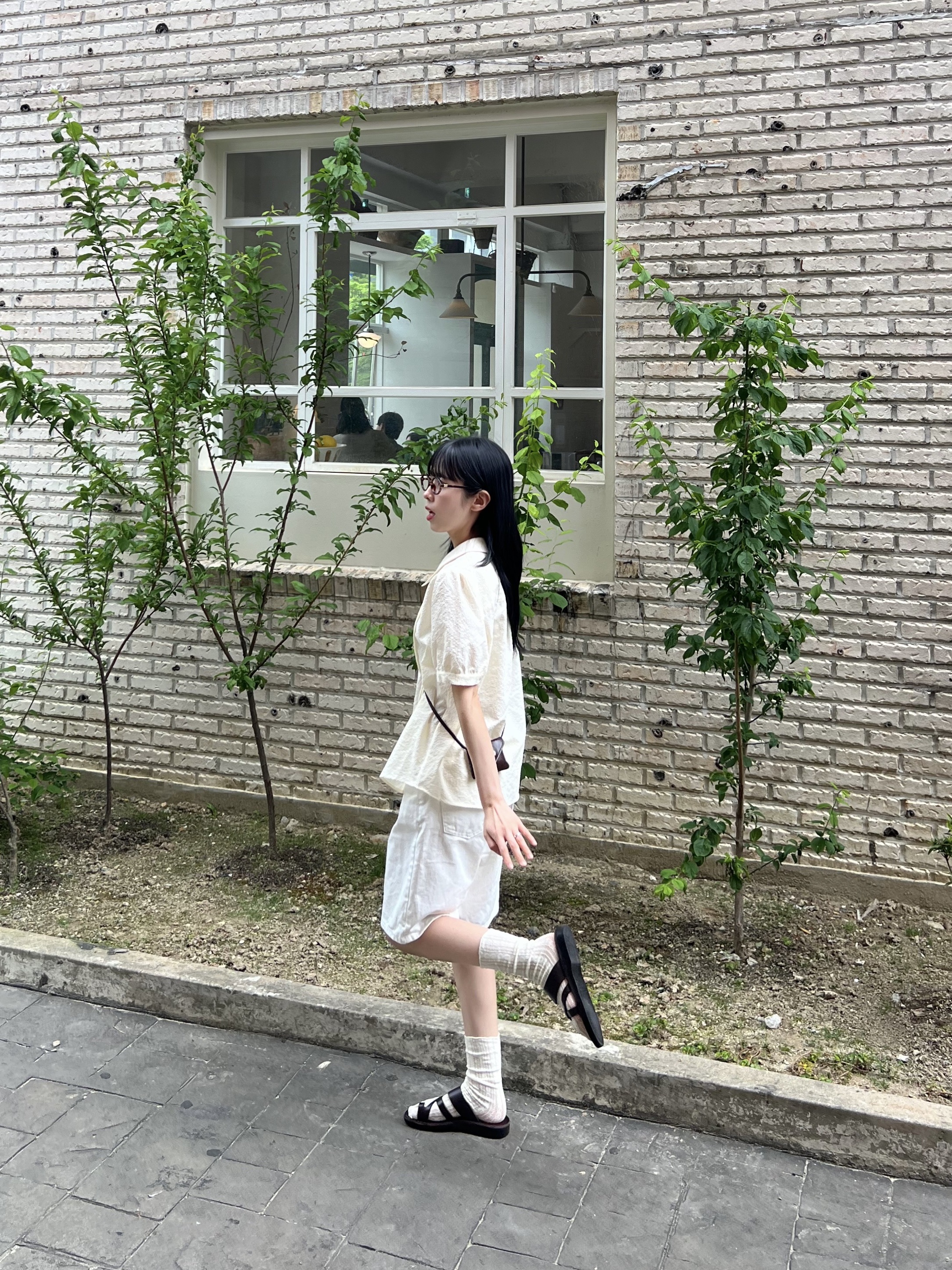 Jerusalem Sandals No.8 The Good Shepherd Brown 착용 스타일 - 4