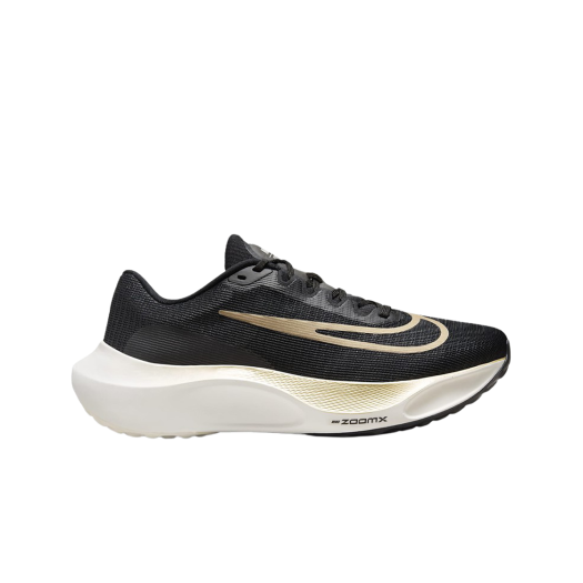Nike Zoom Fly 5 Black Metallic Gold Grain