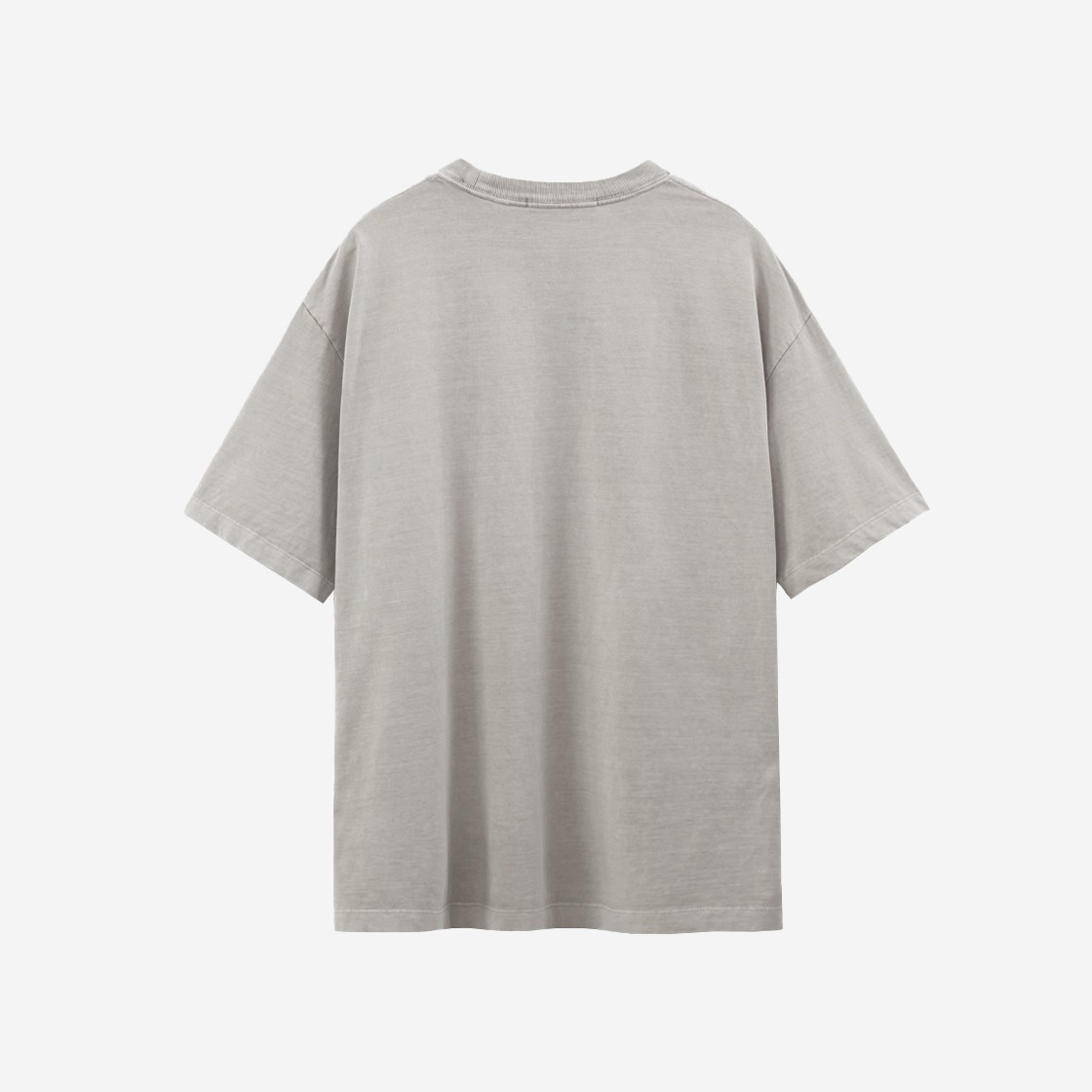 Polyteru Human Index Human Regular 1/2 T-Shirt Dyed Ercu Gray - 24SS 상세 이미지 2