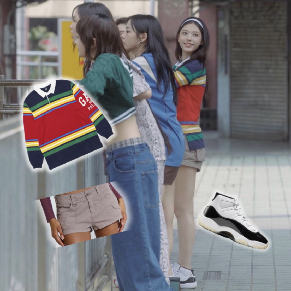 (GS) Jordan 11 Retro Gratitude 착용 스타일 - 2