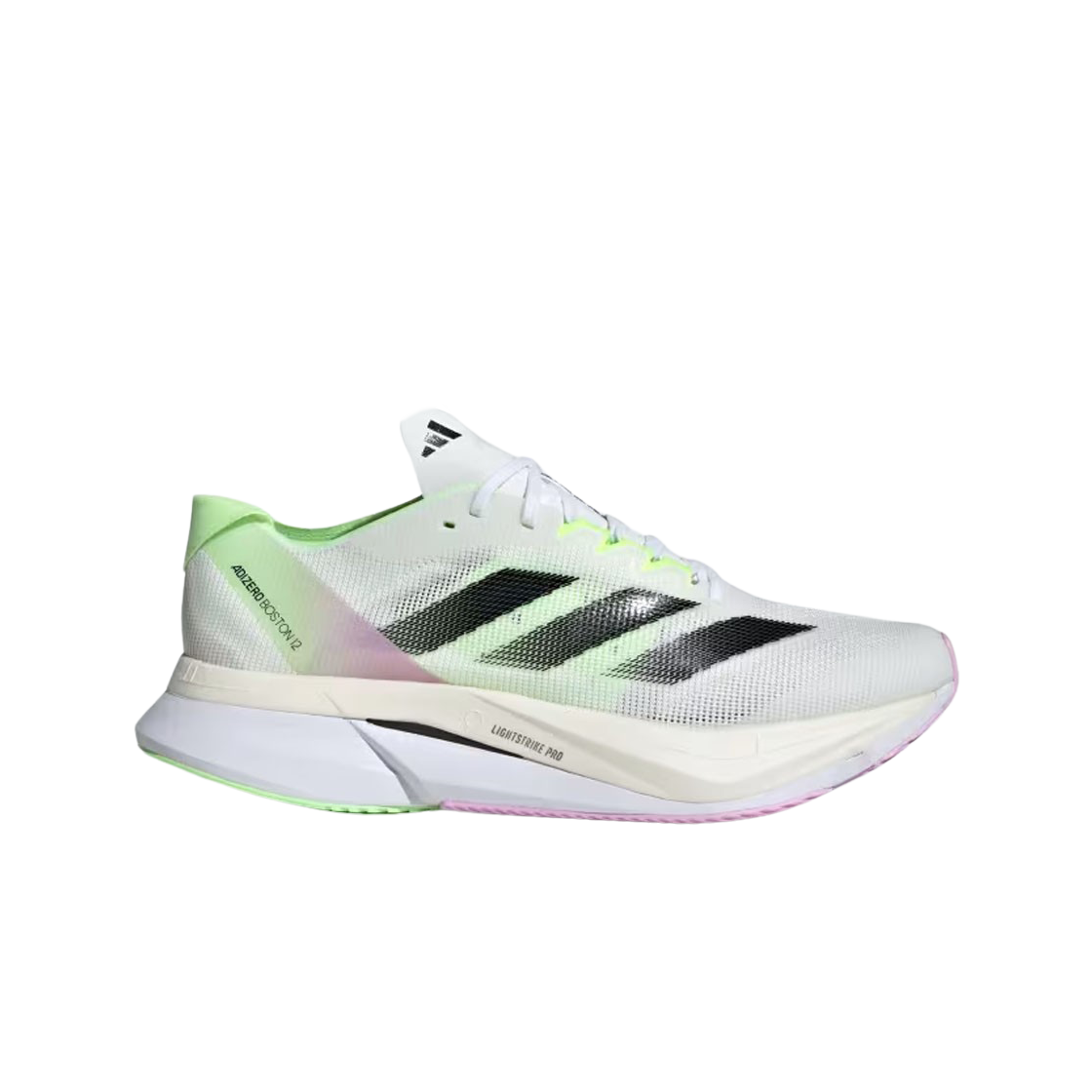 Adidas Adizero Boston 12 Cloud White Green Spark 상세 이미지 1