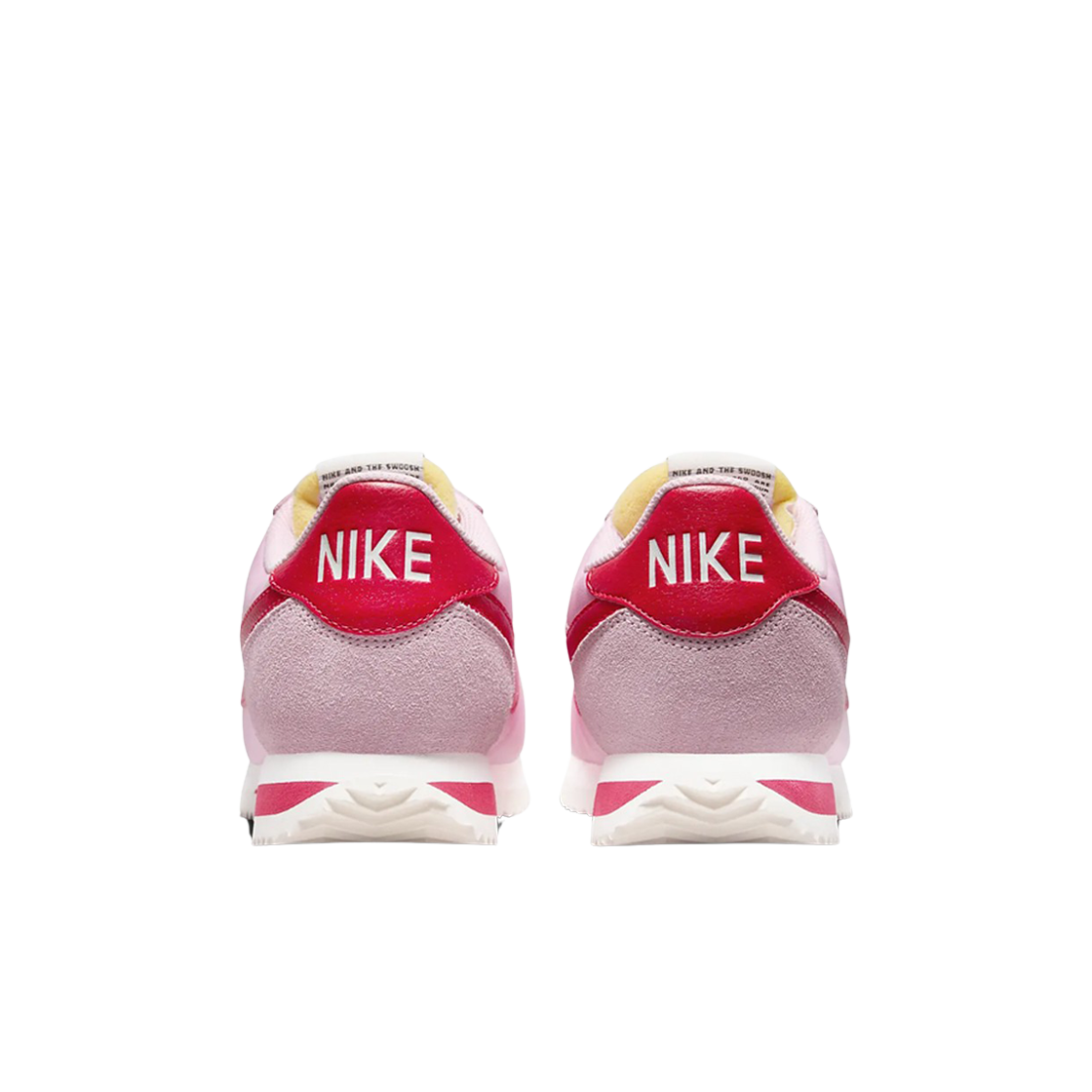 (W) 나이키 코르테즈 텍스타일 미디엄 소프트 핑크 세일((W) Nike Cortez Textile Medium Soft Pink Sail) - 3