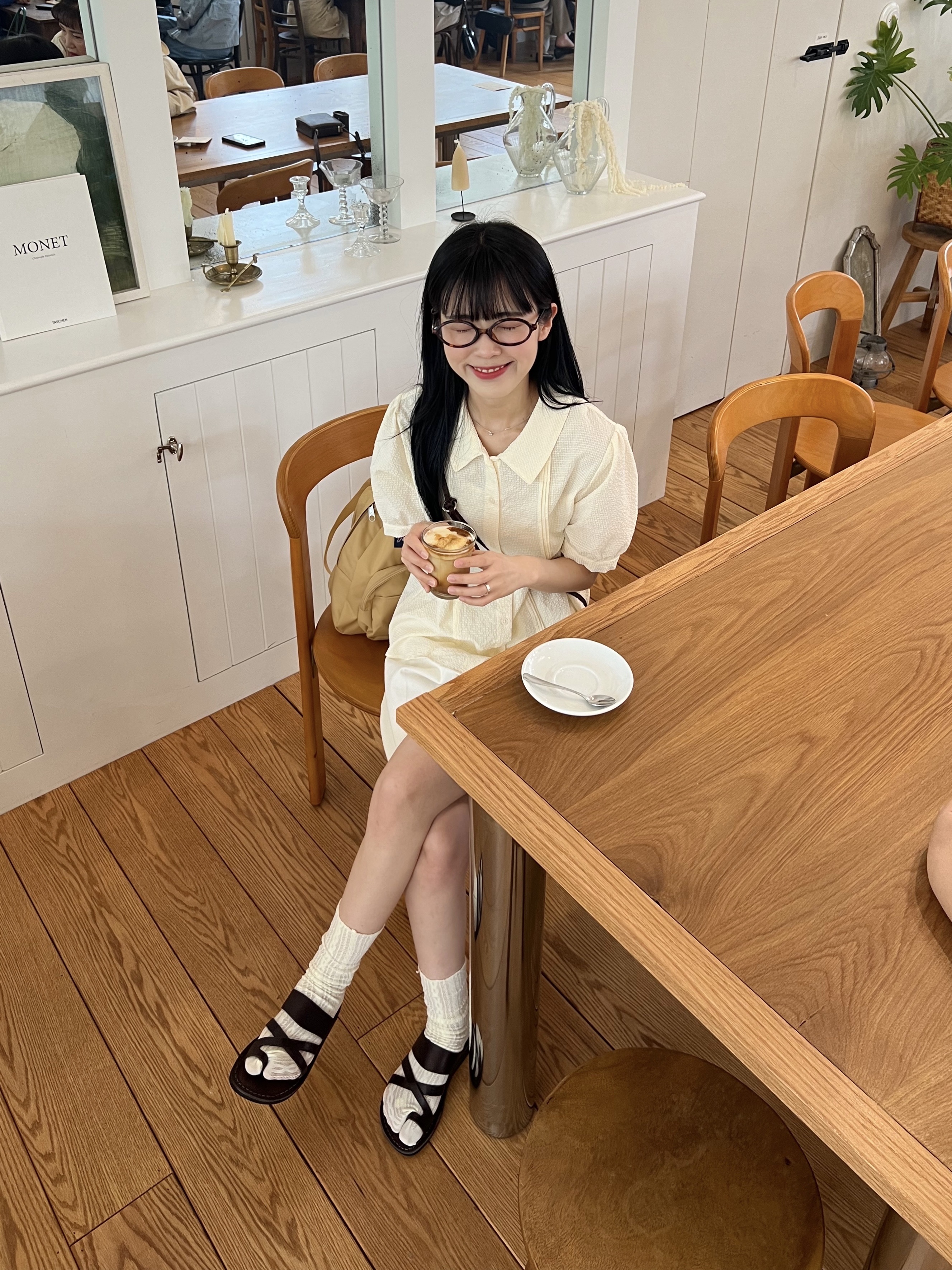Jerusalem Sandals No.8 The Good Shepherd Brown 착용 스타일 - 1