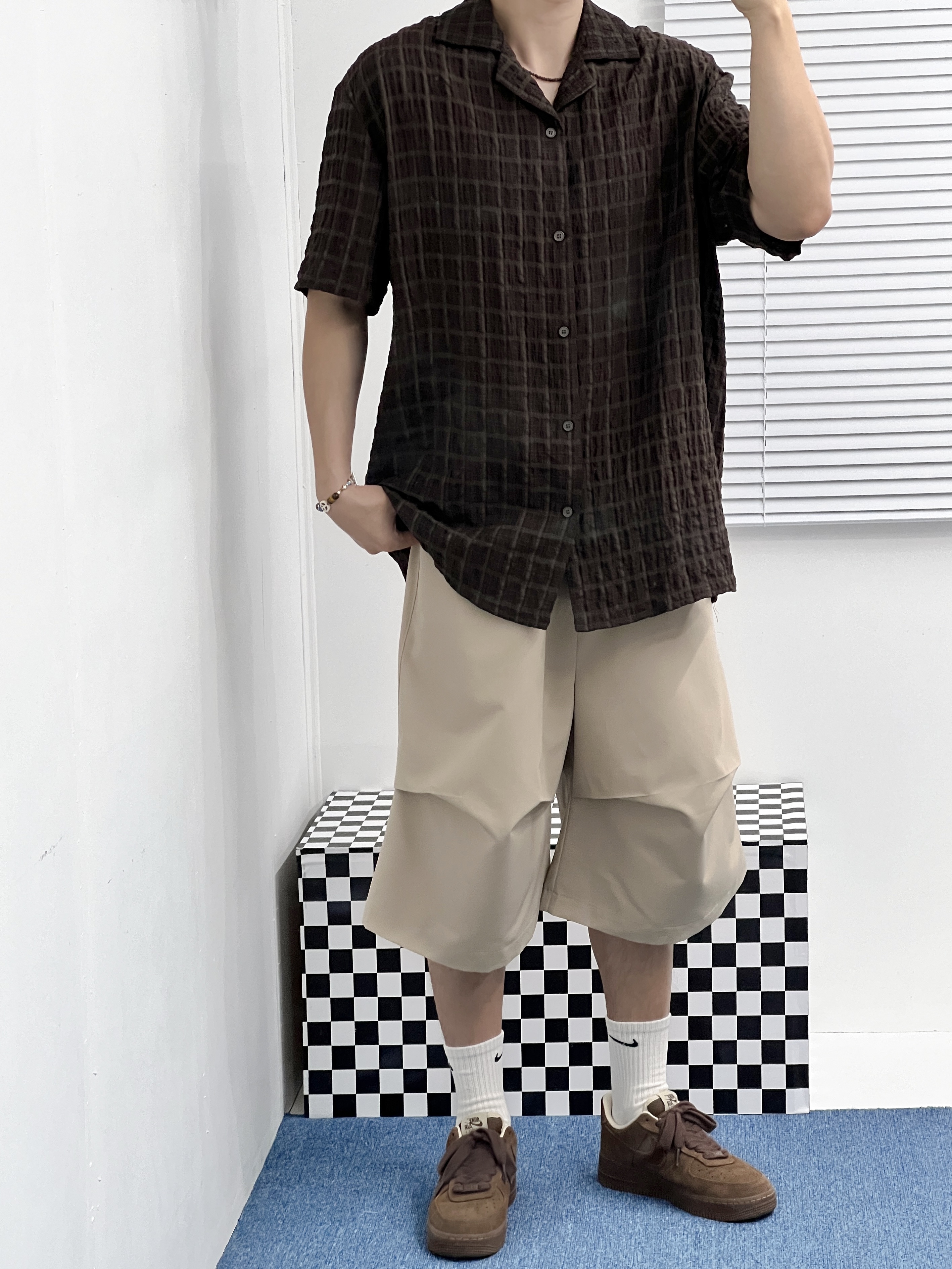 (W) Nike Air Force 1 '07 Cacao Wow 착용 스타일 - 3