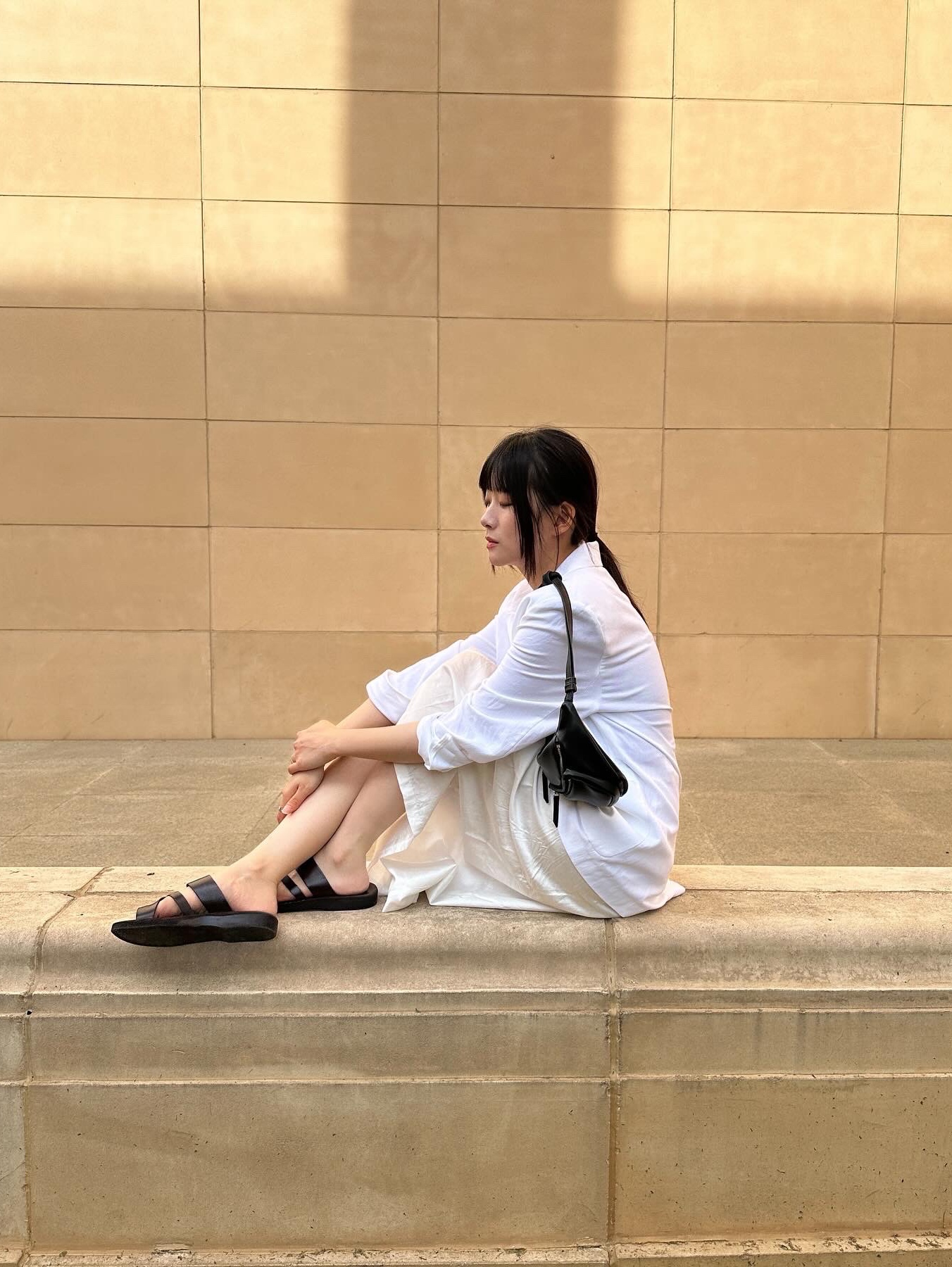 Jerusalem Sandals No.8 The Good Shepherd Brown 착용 스타일 - 6
