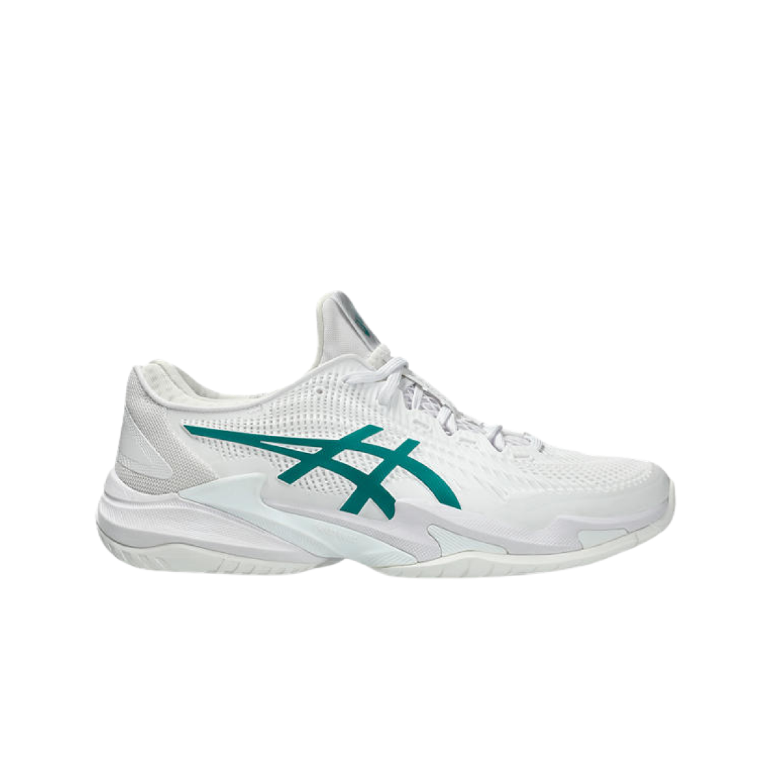 아식스 코트 FF 3 노박 화이트 피치 그린(Asics Court FF 3 Novak White Pitch Green)