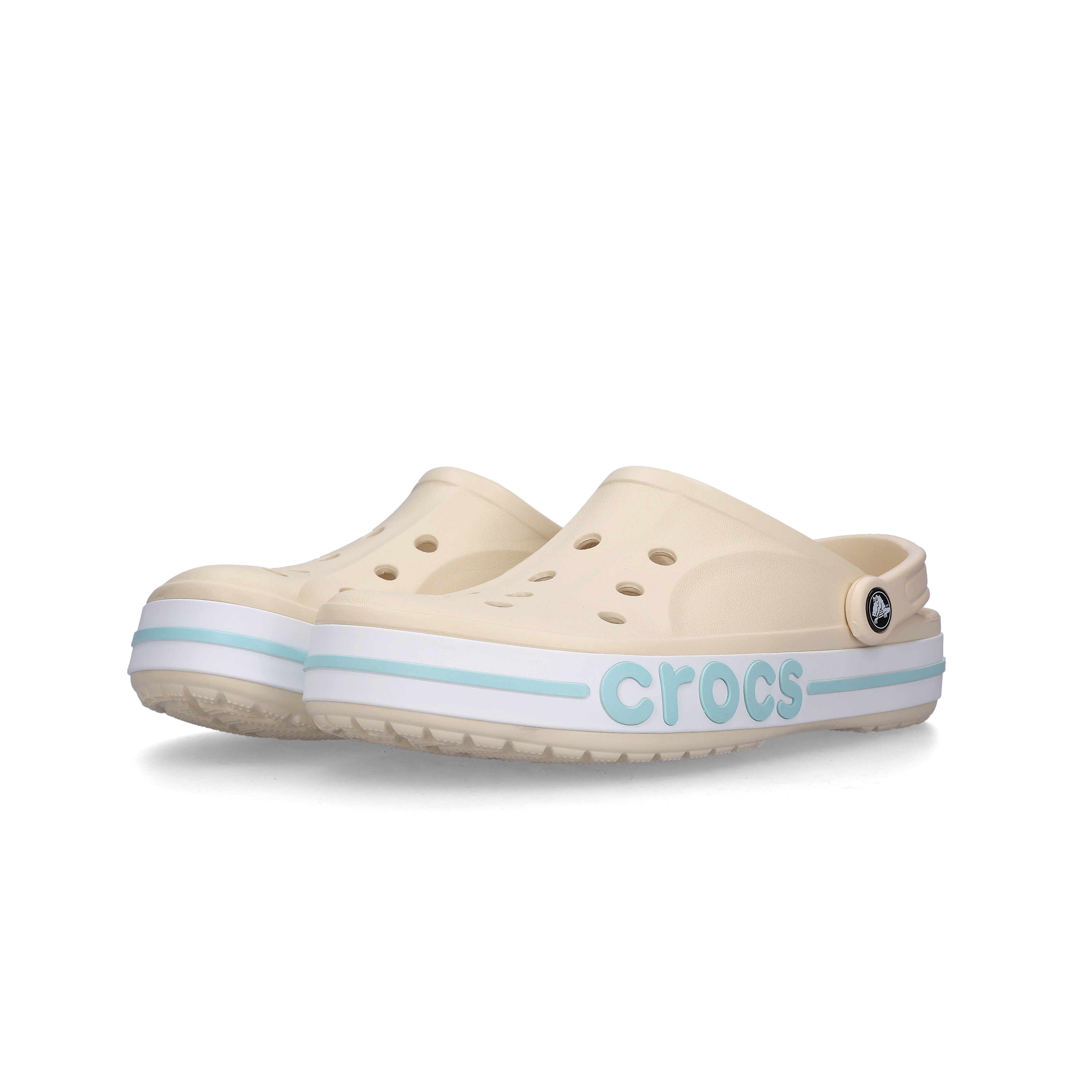 크록스 바야밴드 클로그 윈터 화이트 멀티(Crocs Bayaband Clog Winter White Multi)