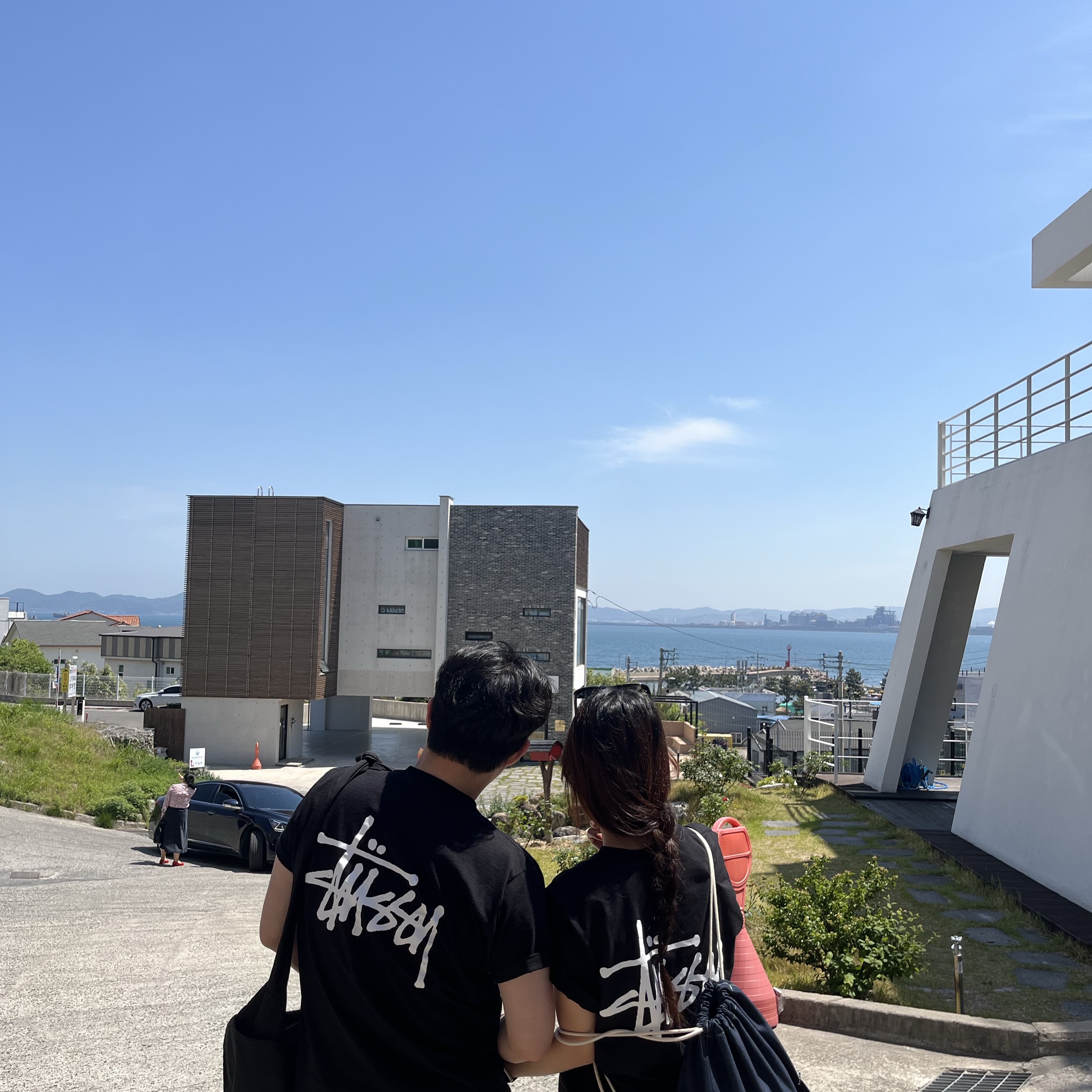 Stussy Basic Stussy T-Shirt Black 2023 착용 스타일