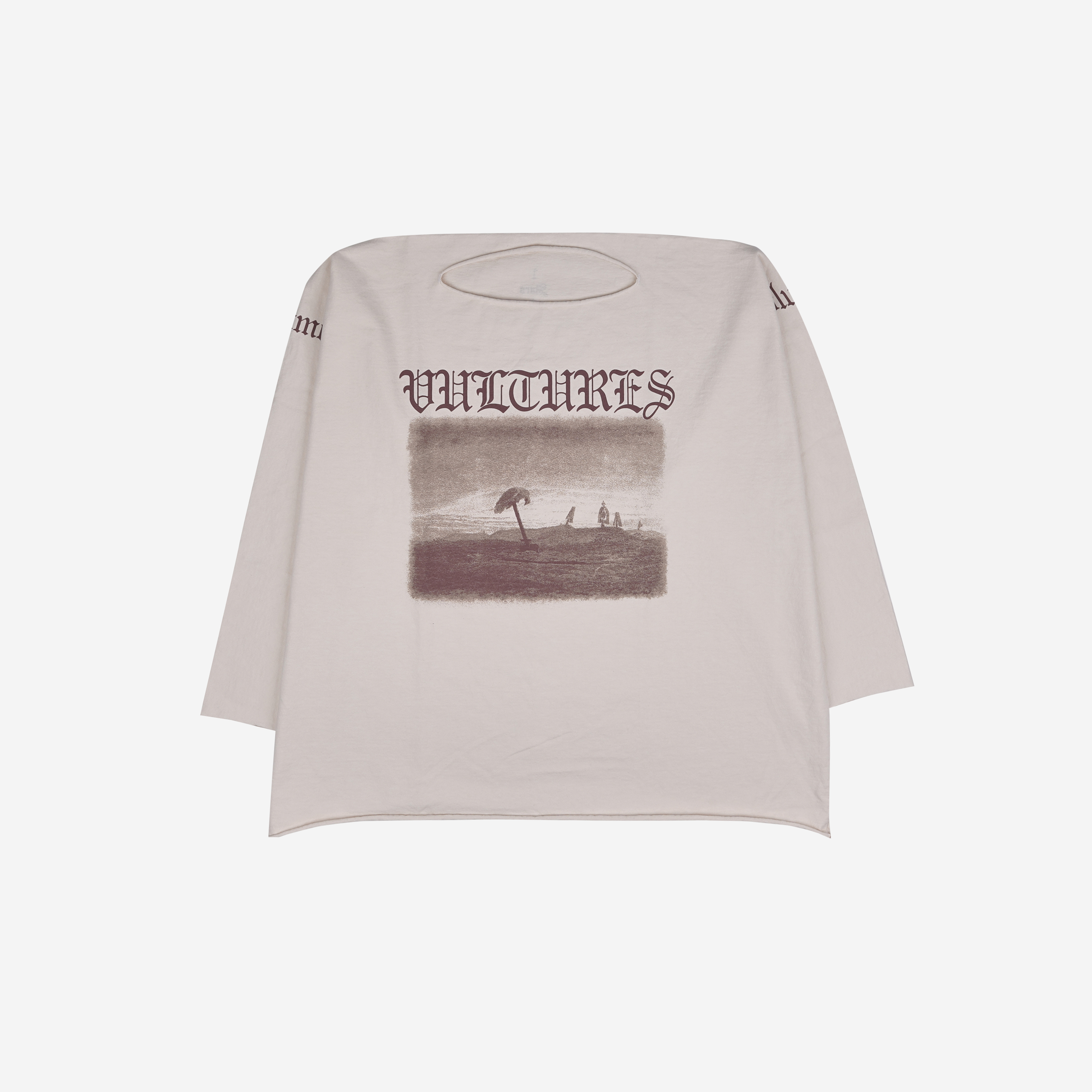 Yeezy Vultures Long T-Shirt White