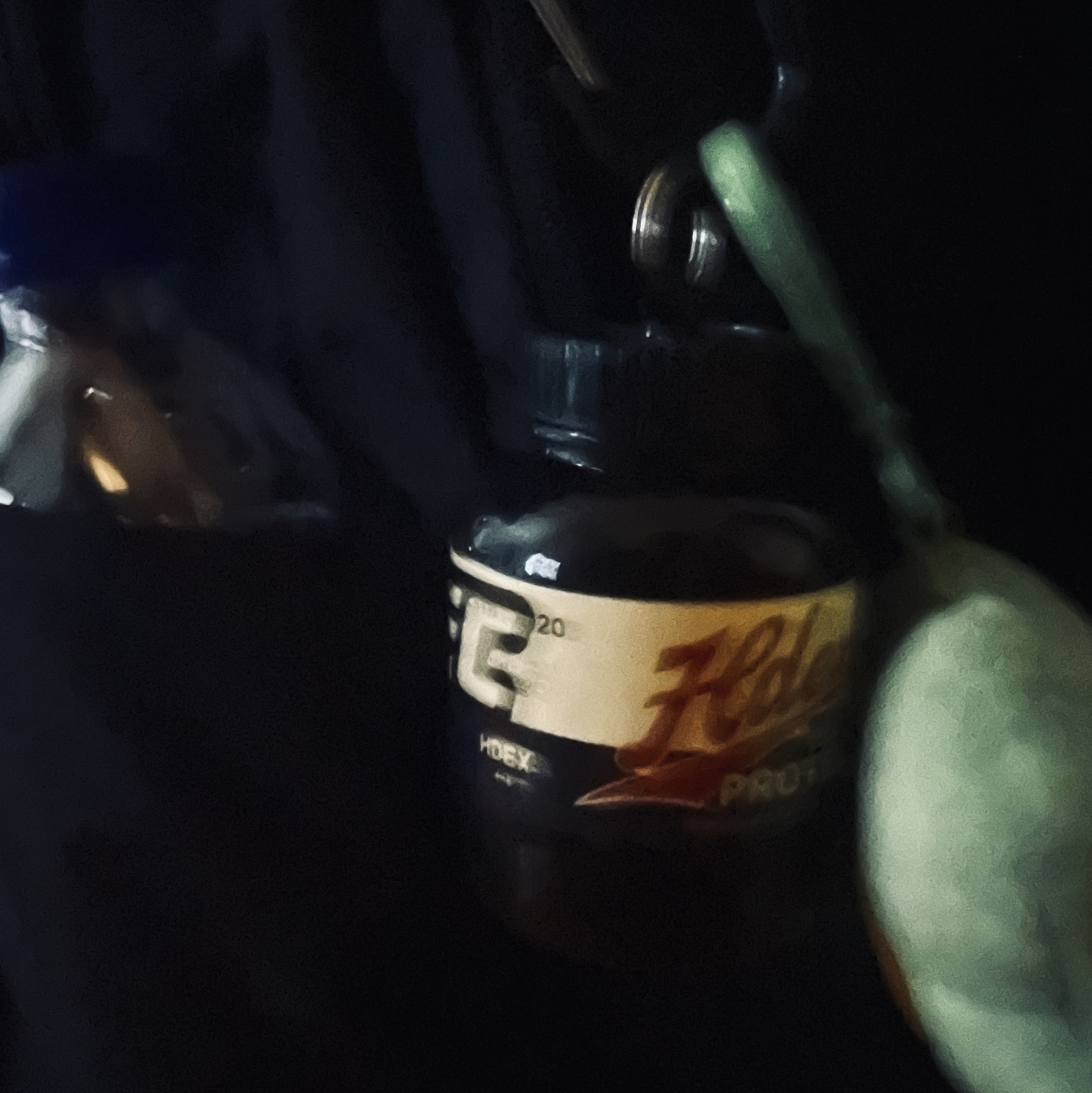 HDEX B.Y.E Protein Container M Black 착용 스타일