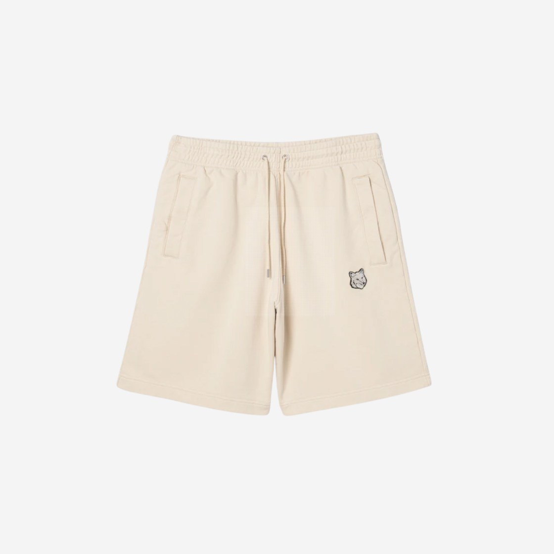 【604SERVICE】BIKER BANDING SWEAT SHORT IN WHITE 