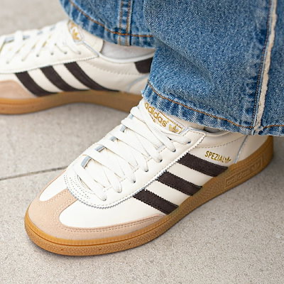 Adidas Spezial Handball Off White Dark Brown 착용 스타일