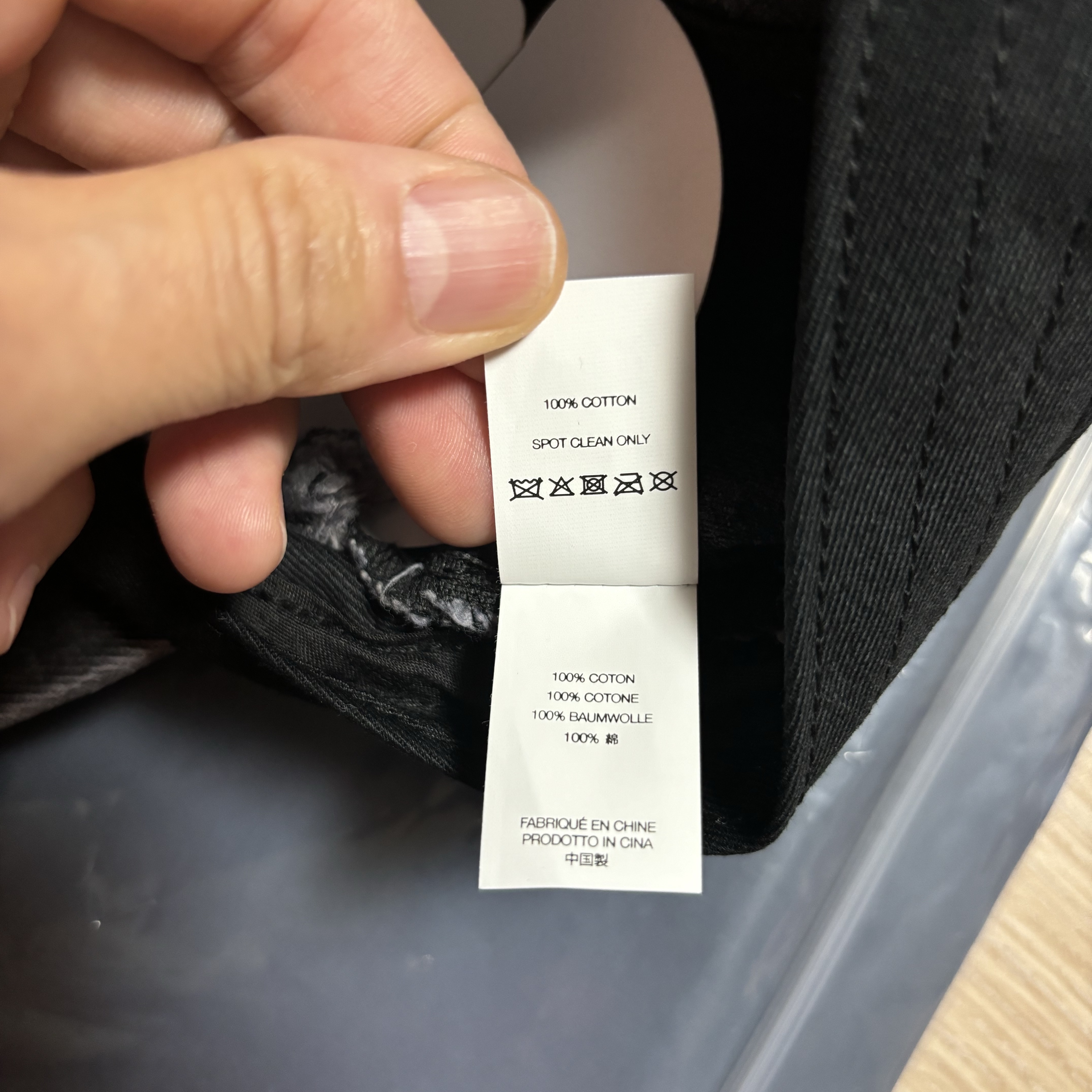 Supreme Denim Camp Cap Black - 24SS 착용 스타일 - 5