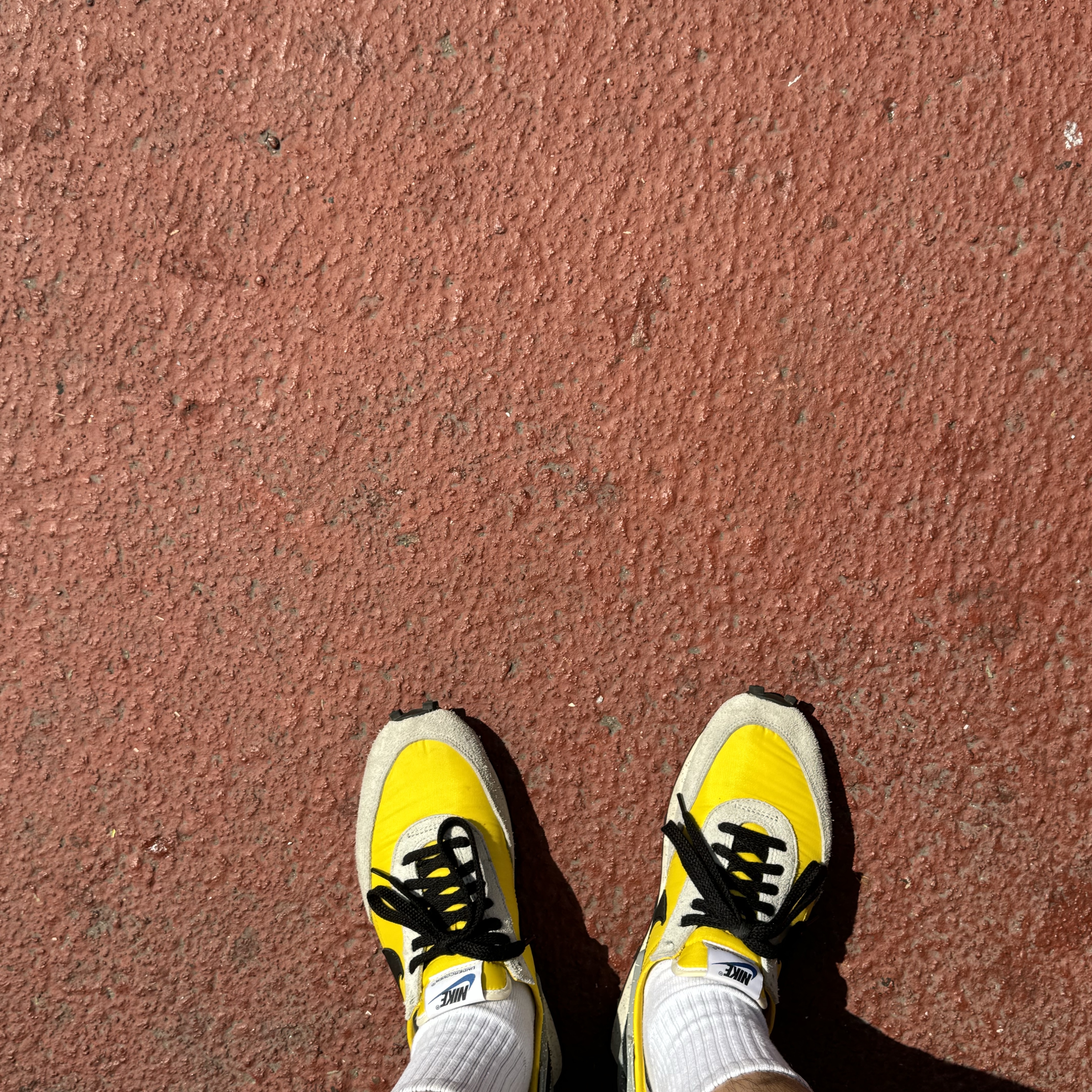 Nike x Undercover Daybreak Bright Citron 착용 스타일