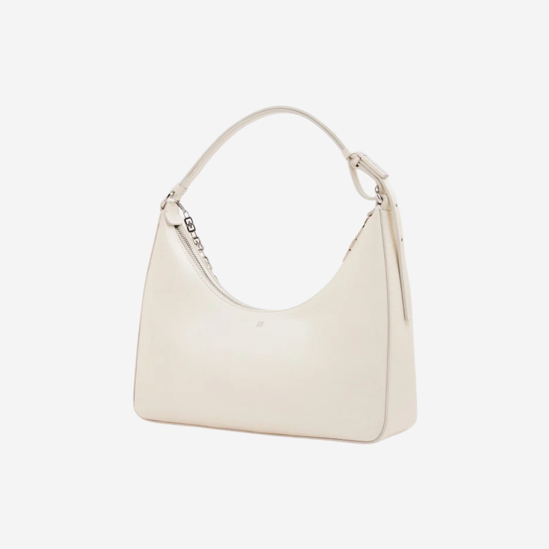 Givenchy Small Moon Cut Out Bag in Leather with Chain Ivory 상세 이미지 2