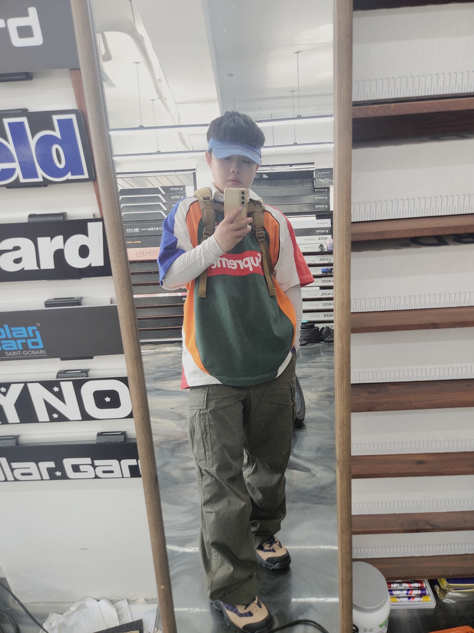 Nike ACG Air Mada Vachetta Tan, Supreme S/S Rugby Multicolor - 24SS 착용 스타일