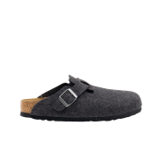 Birkenstock Boston Wool Felt Anthracite - Narrow