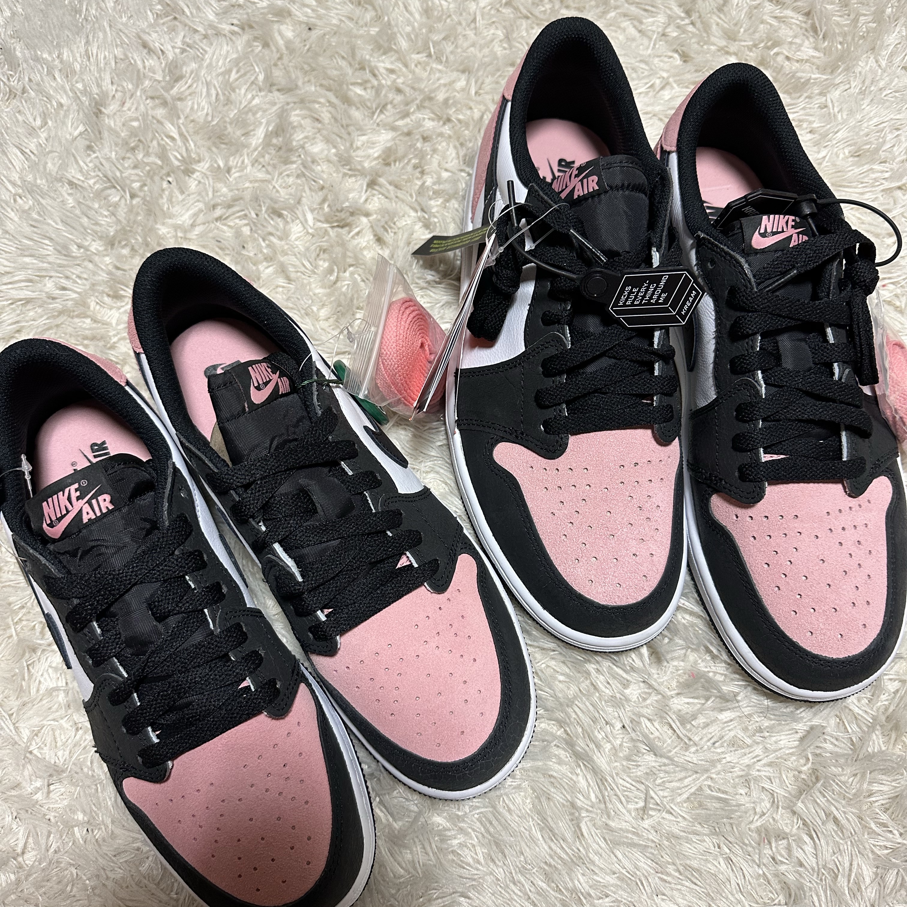 Jordan 1 Retro Low OG Bleached Coral 착용 스타일
