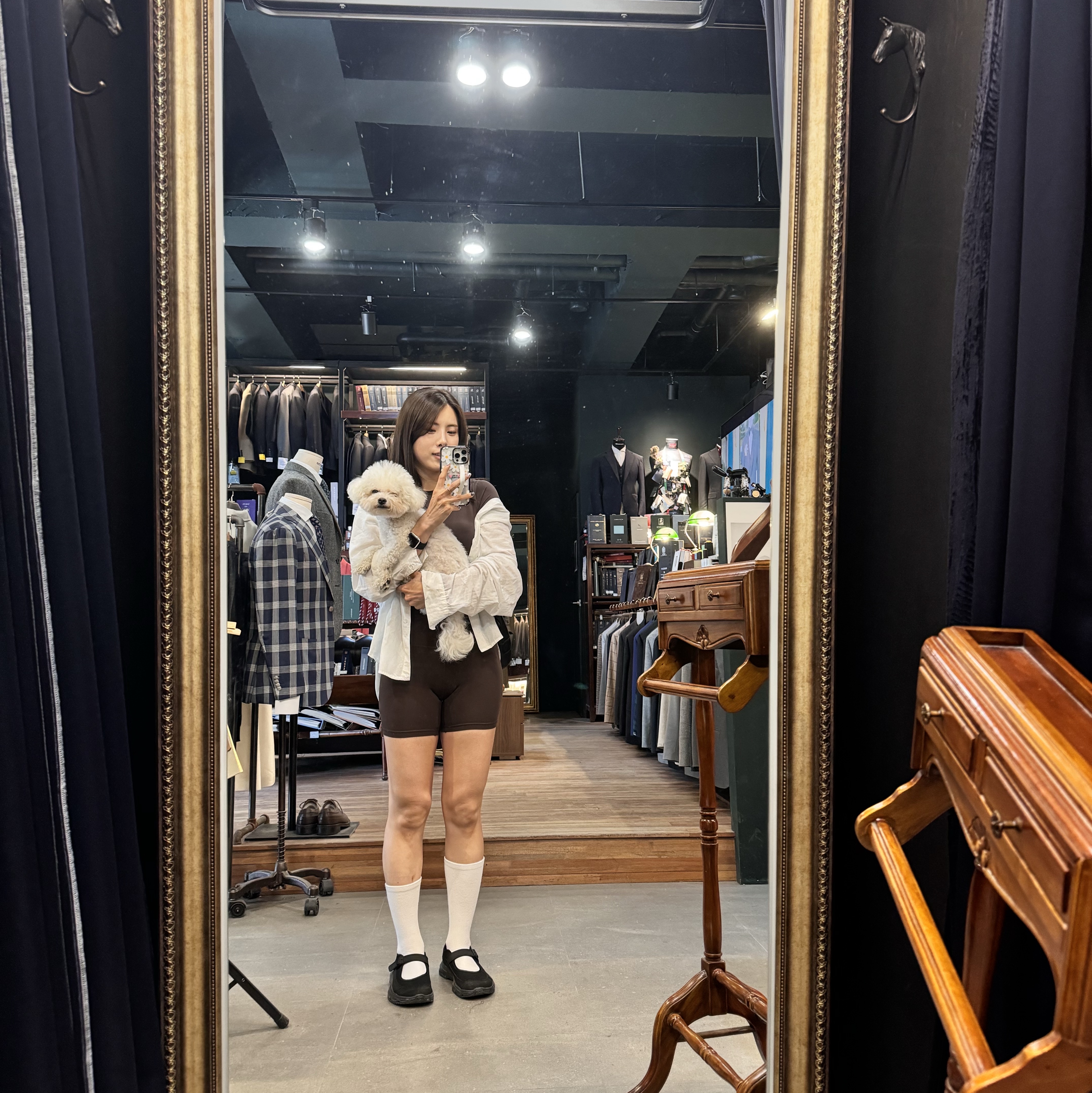 Salomon RX Marie Jeanne Black 착용 스타일 - 3