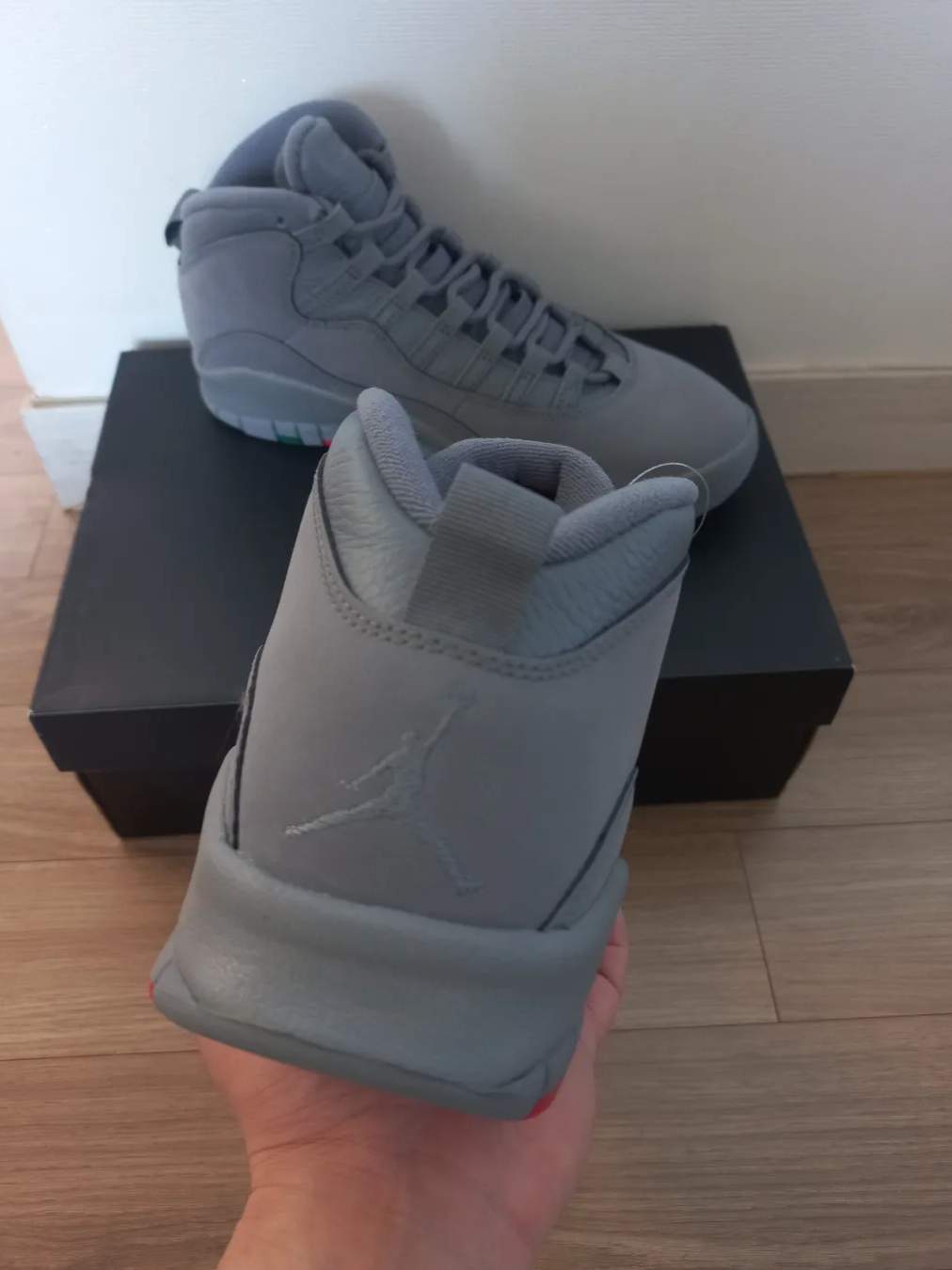 Jordan 10 Retro Cool Grey 착용 스타일 - 2