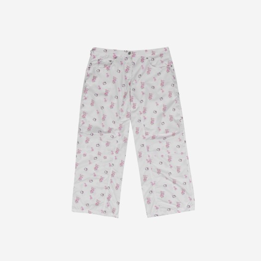 Open Yy x Hello Kitty Parachute Pants White