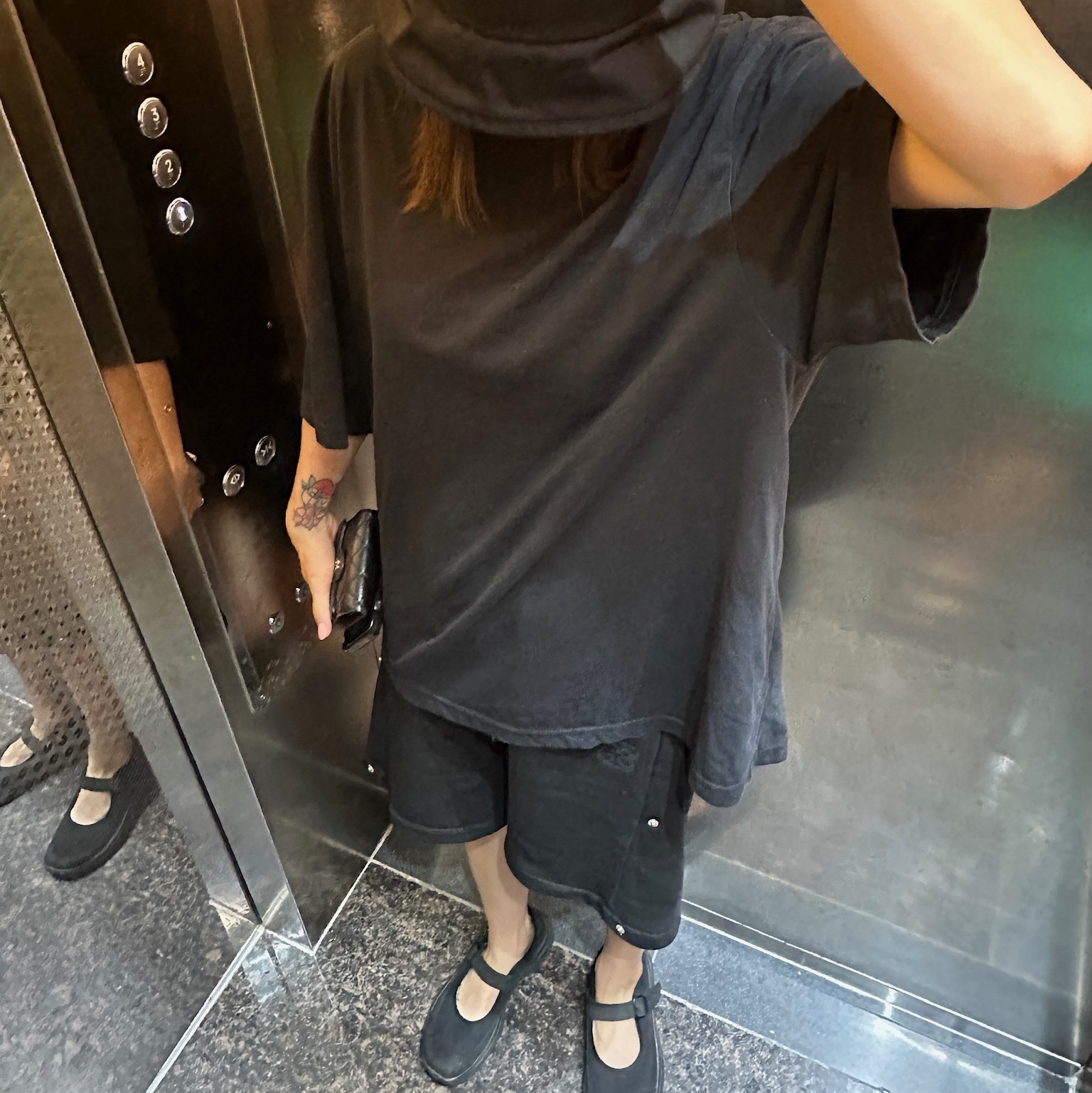 Salomon RX Marie Jeanne Black 착용 스타일 - 1