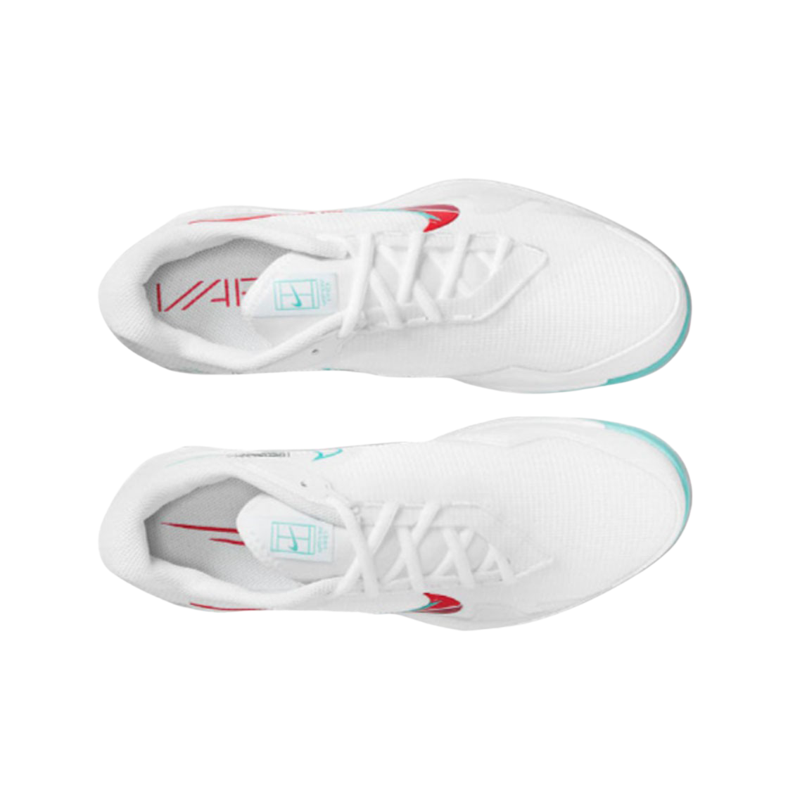 나이키 코트 에어 줌 베이퍼 프로 화이트 워시드 틸(Nike Court Air Zoom Vapor Pro White Washed Teal) - 2
