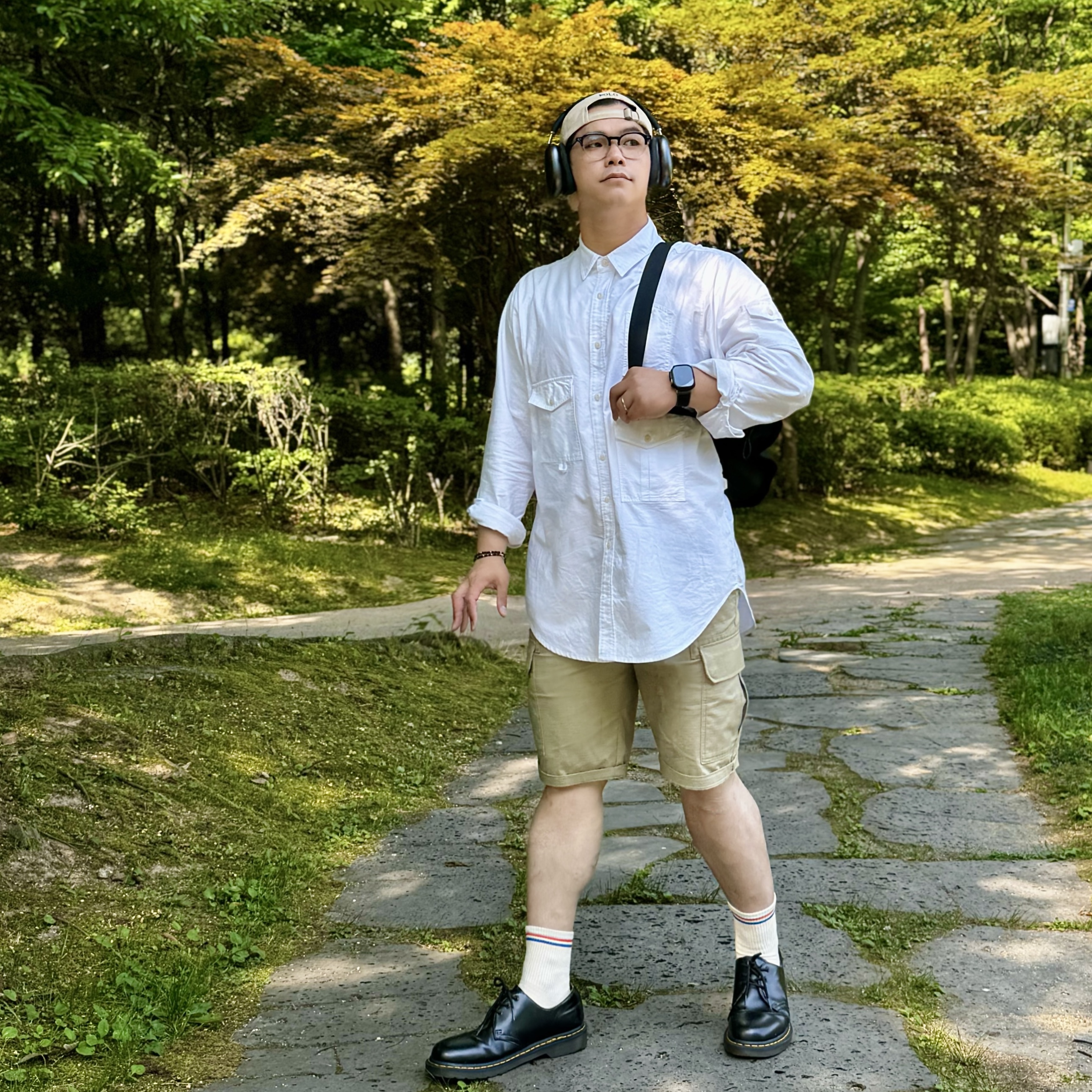 [30%적립] 폴로 랄프 로렌 코튼 치노 볼캡 베이지, 애플 에어팟 맥스 라이트닝 스페이스 그레이 (국내 정식 발매 제품) 착용 스타일 - 3