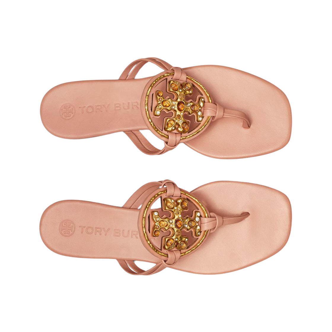 (W) 토리버치 주얼드 밀러 샌들 미도우스윗((W) Tory Burch Jeweled Miller Sandal Meadowsweet) - 2