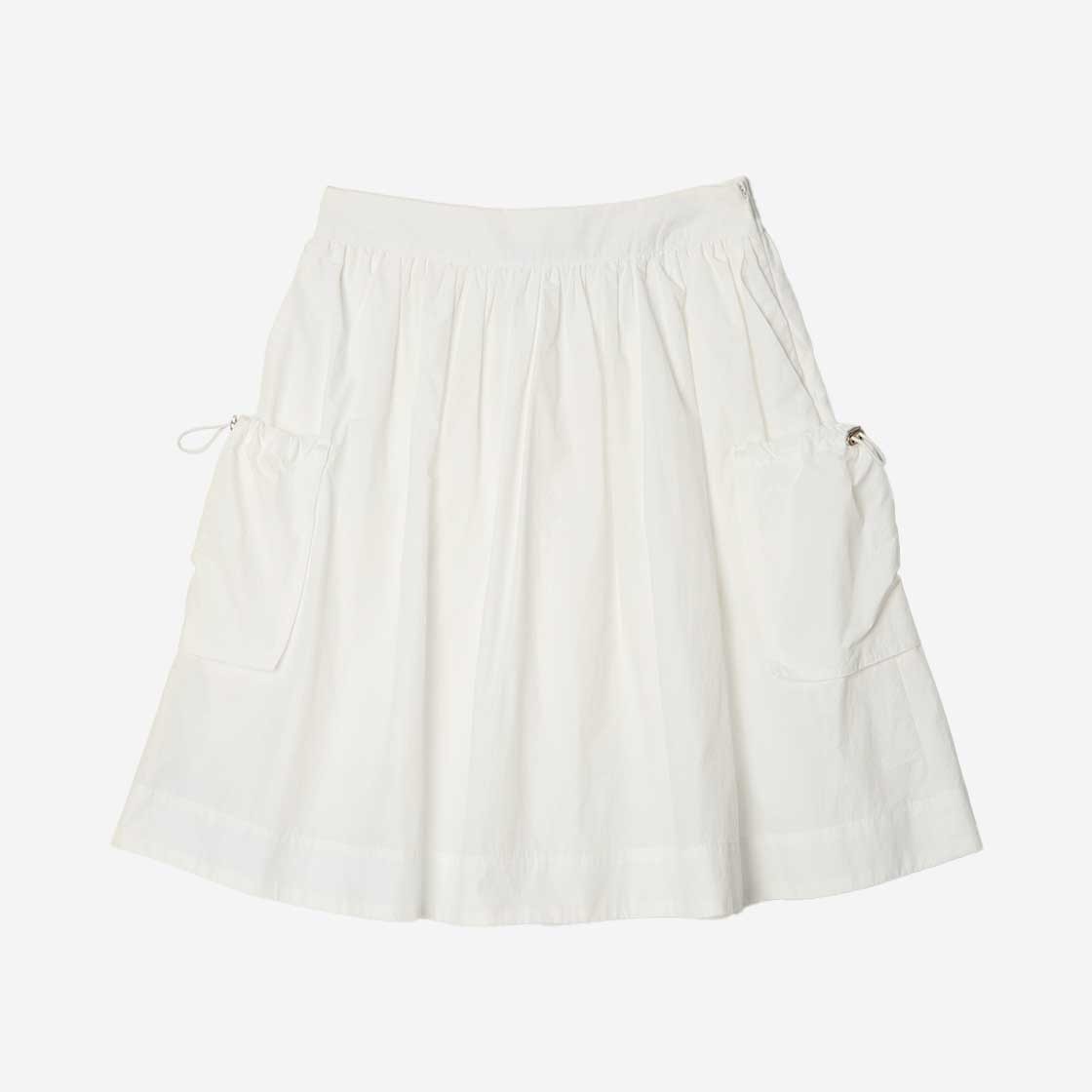 Dunst Cargo Full Skirt White 상세 이미지 1