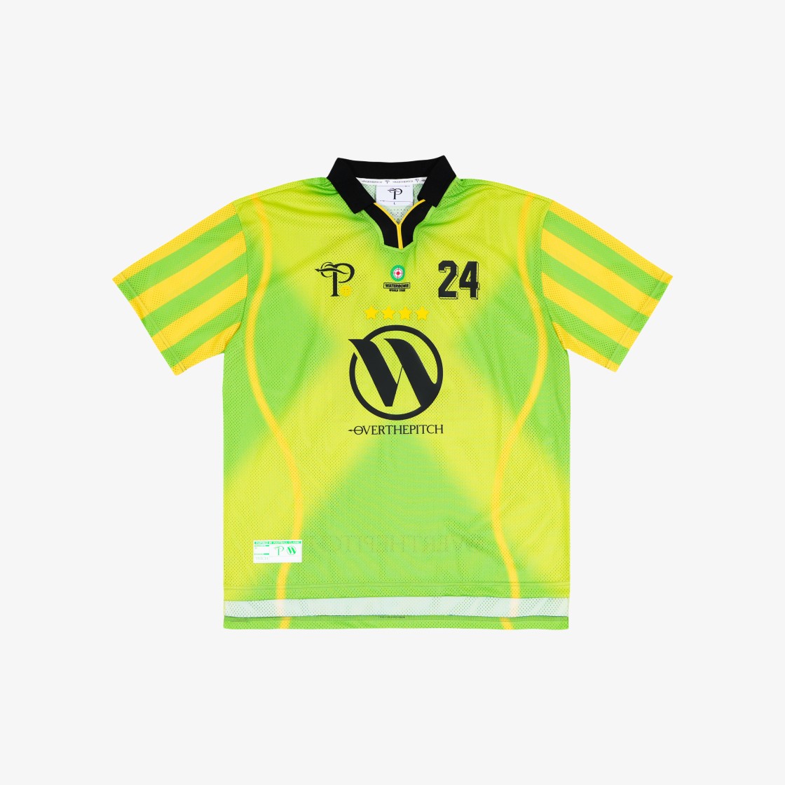 WATERBOMB x Over The Pitch Jersey Green 상세 이미지 1