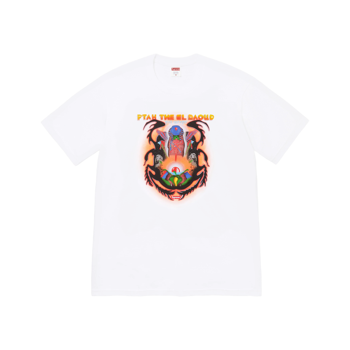 Supreme Ptah T-Shirt White - 24SS 상세 이미지 1