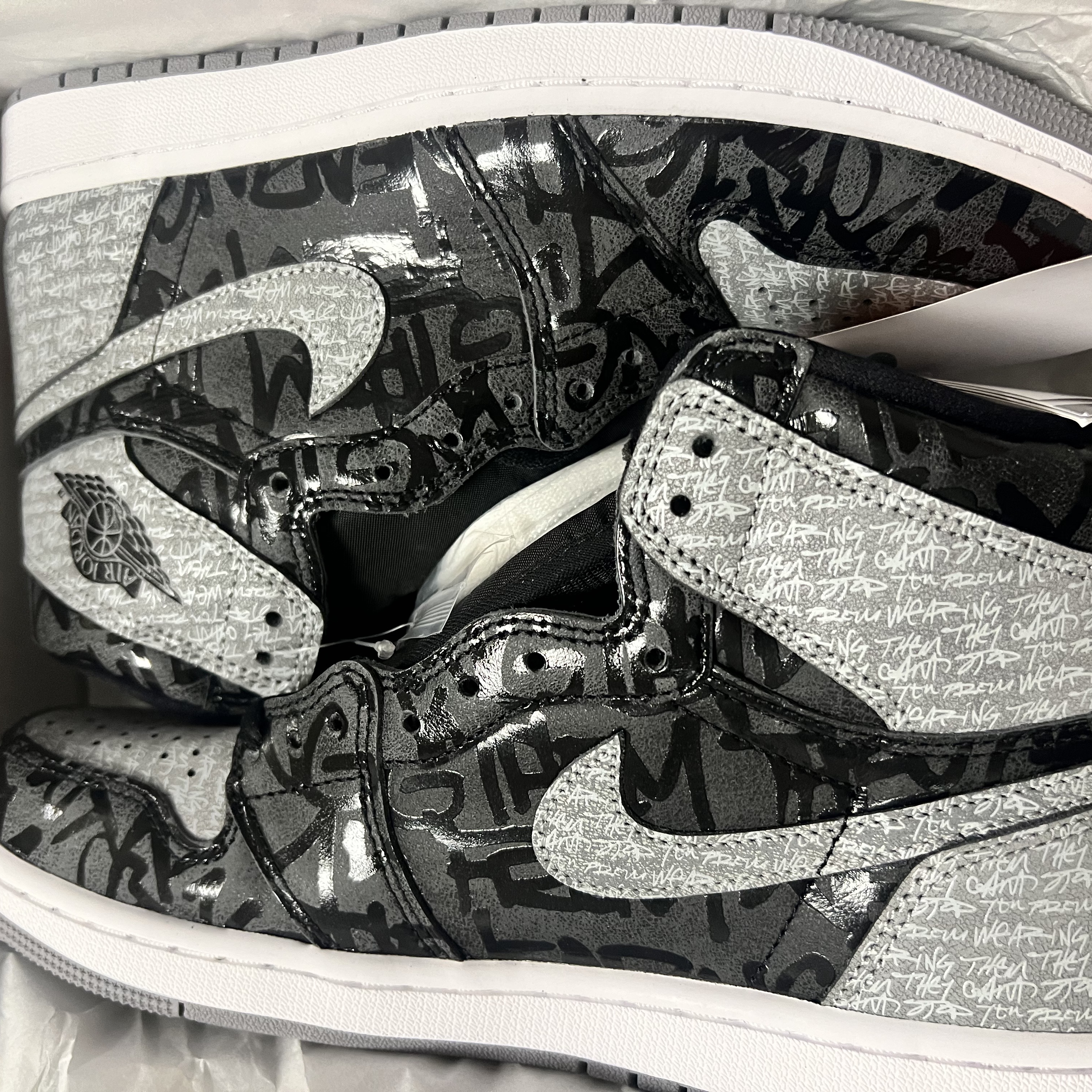 Jordan 1 Retro High OG Rebellionaire 착용 스타일 - 2