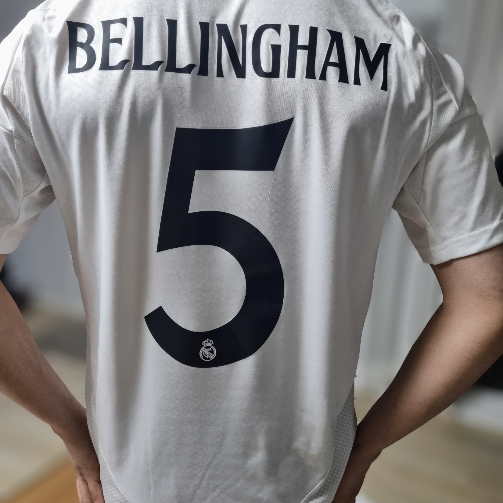 Adidas Real Madrid 2024/25 Home Jersey White - KR Sizing (Non Marking Ver.), Adidas Real Madrid 2024/25 Home Long Sleeve Jersey White - KR Sizing (Non Marking Ver.) 착용 스타일
